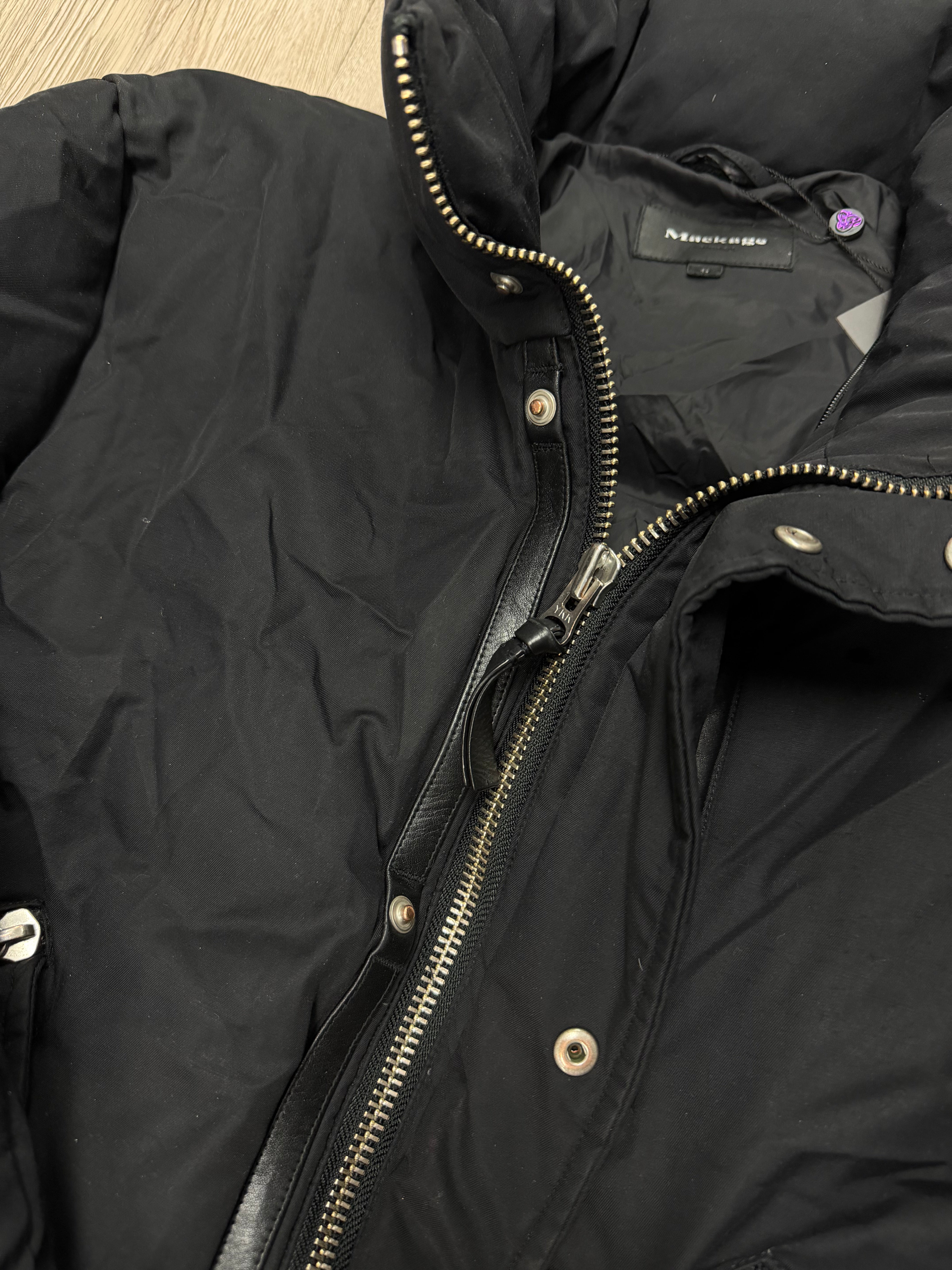 Mackage Black (No Hood) Bomber Jacket