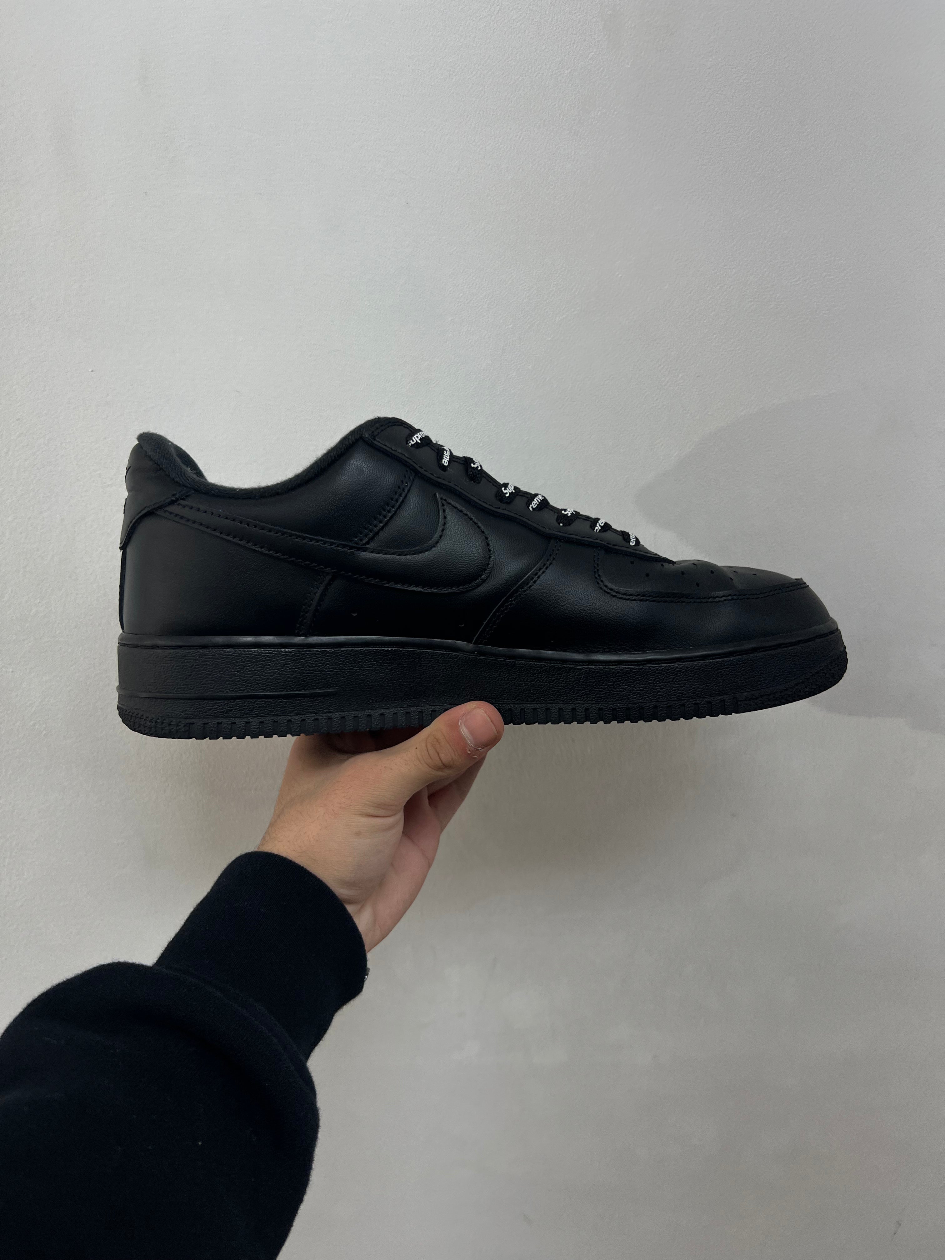 Nike Supreme AF1 Black Sneakers