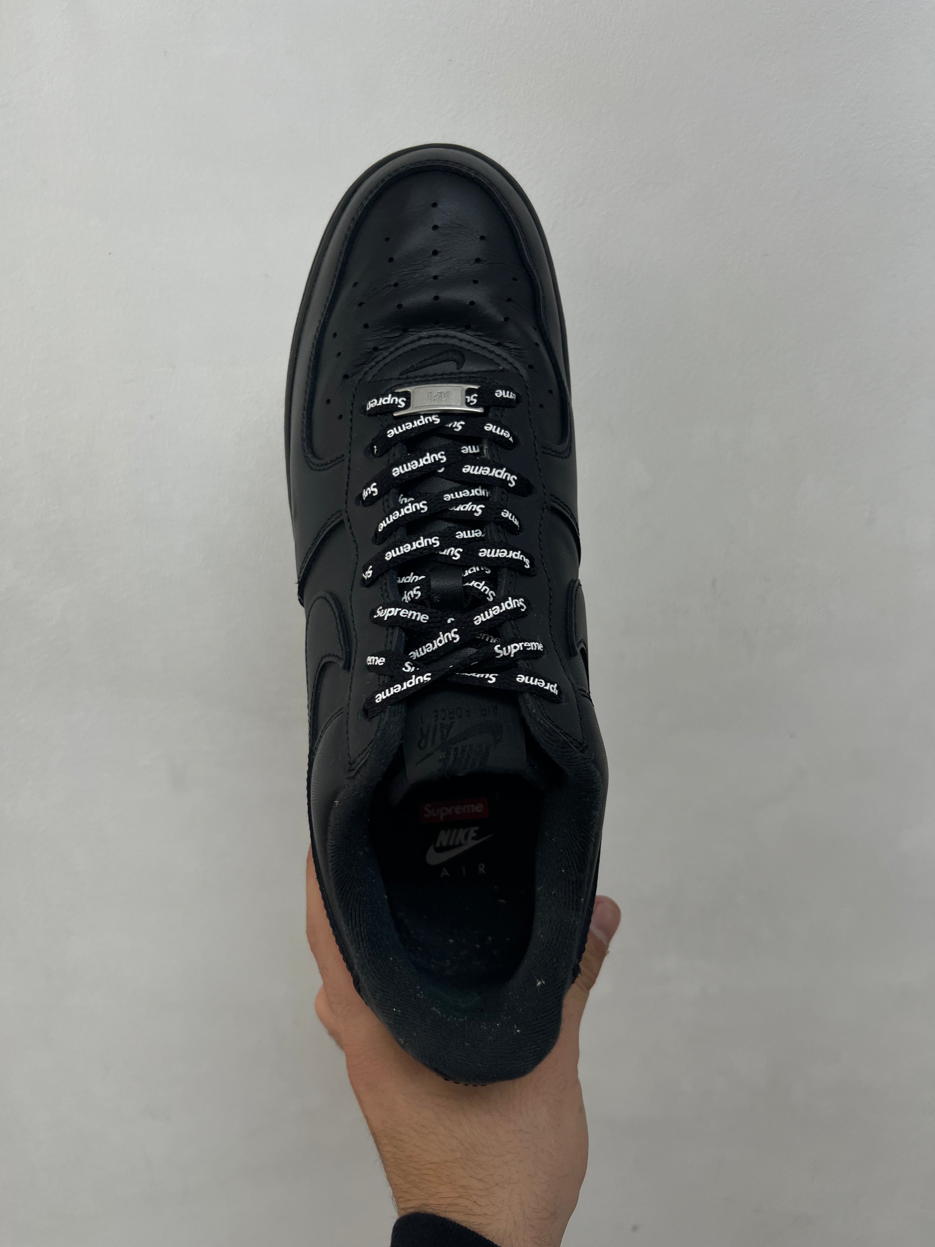 Nike Supreme AF1 Black Sneakers