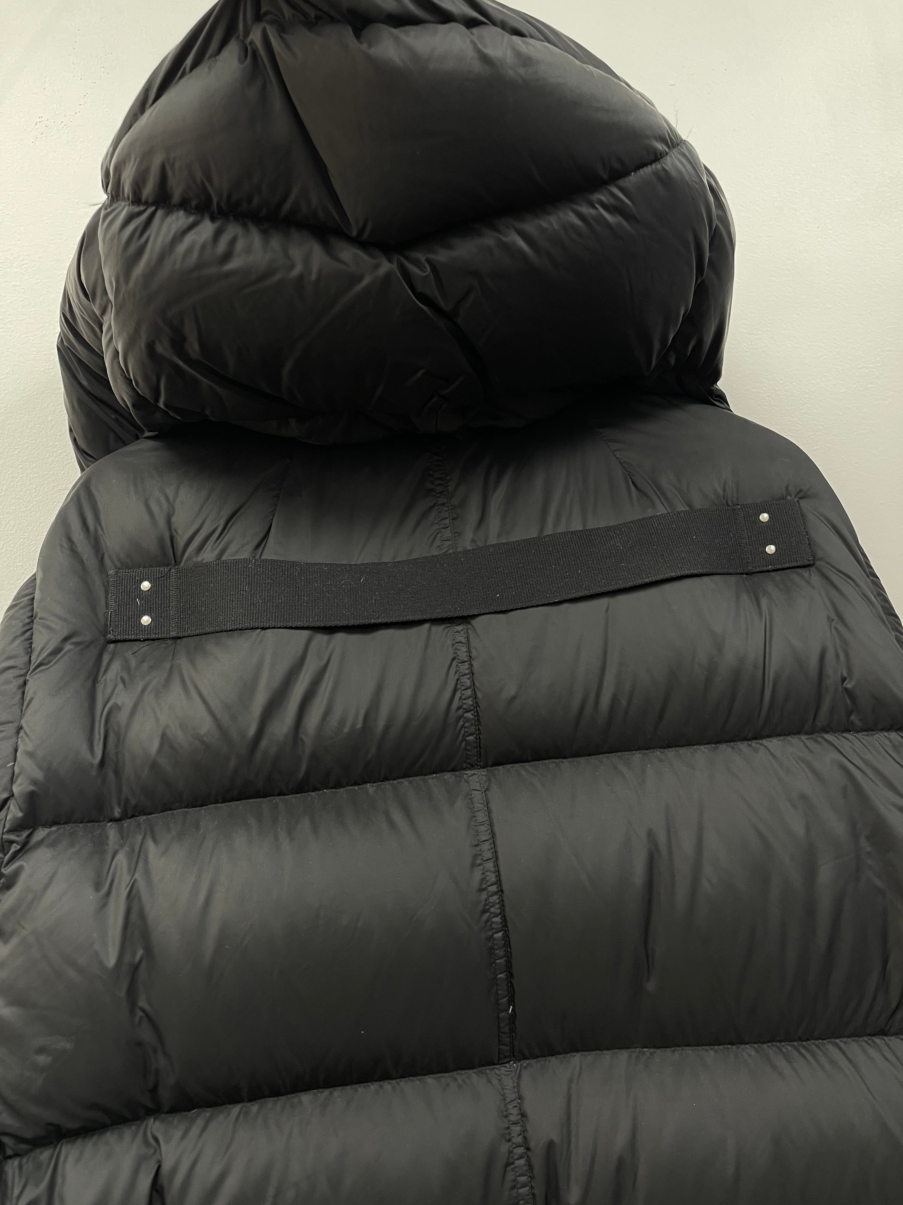 Rick Owens Black Sisyphus FW18 Puffer Jacket