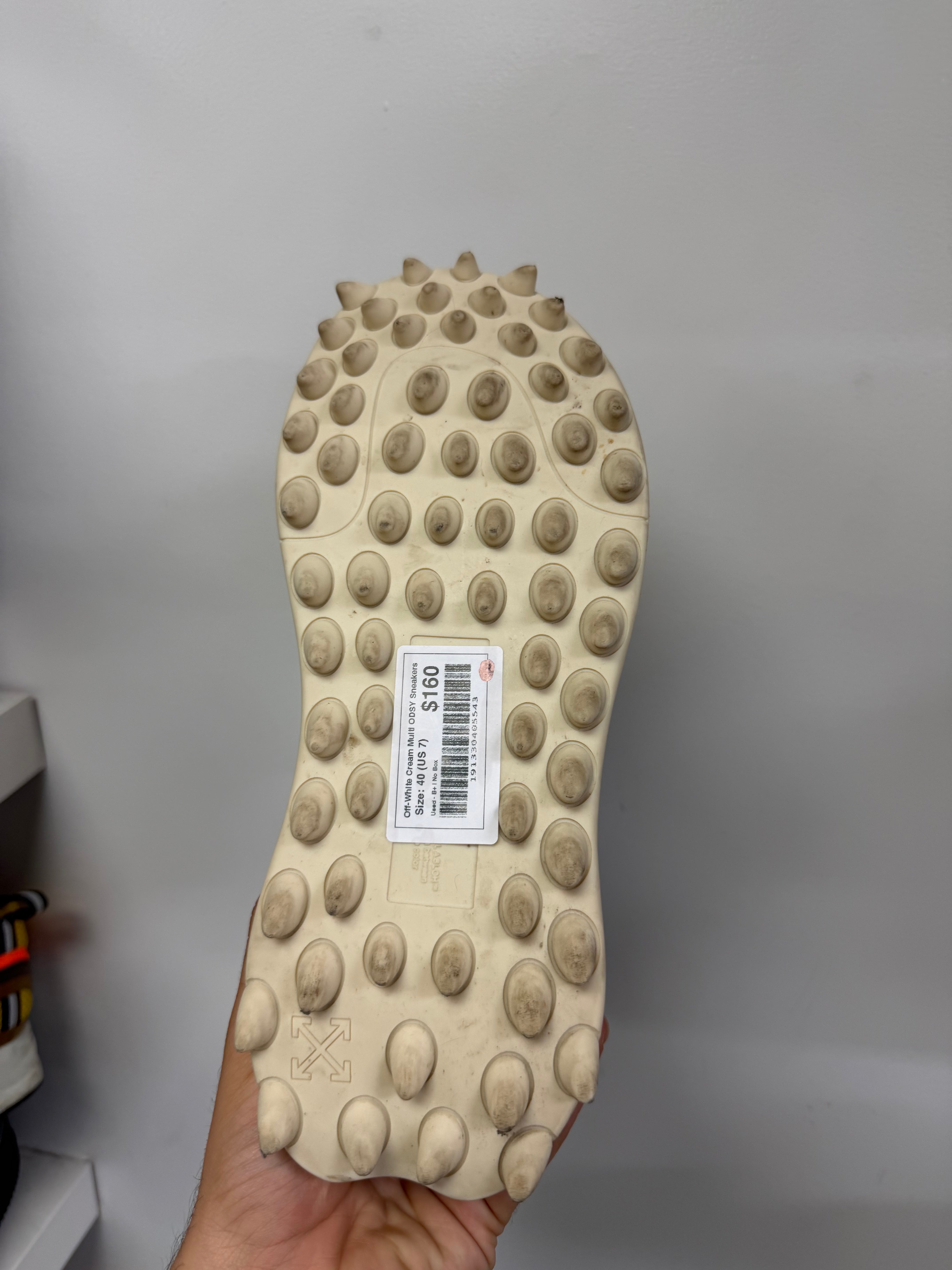 Off-White Cream Multi ODSY Sneakers