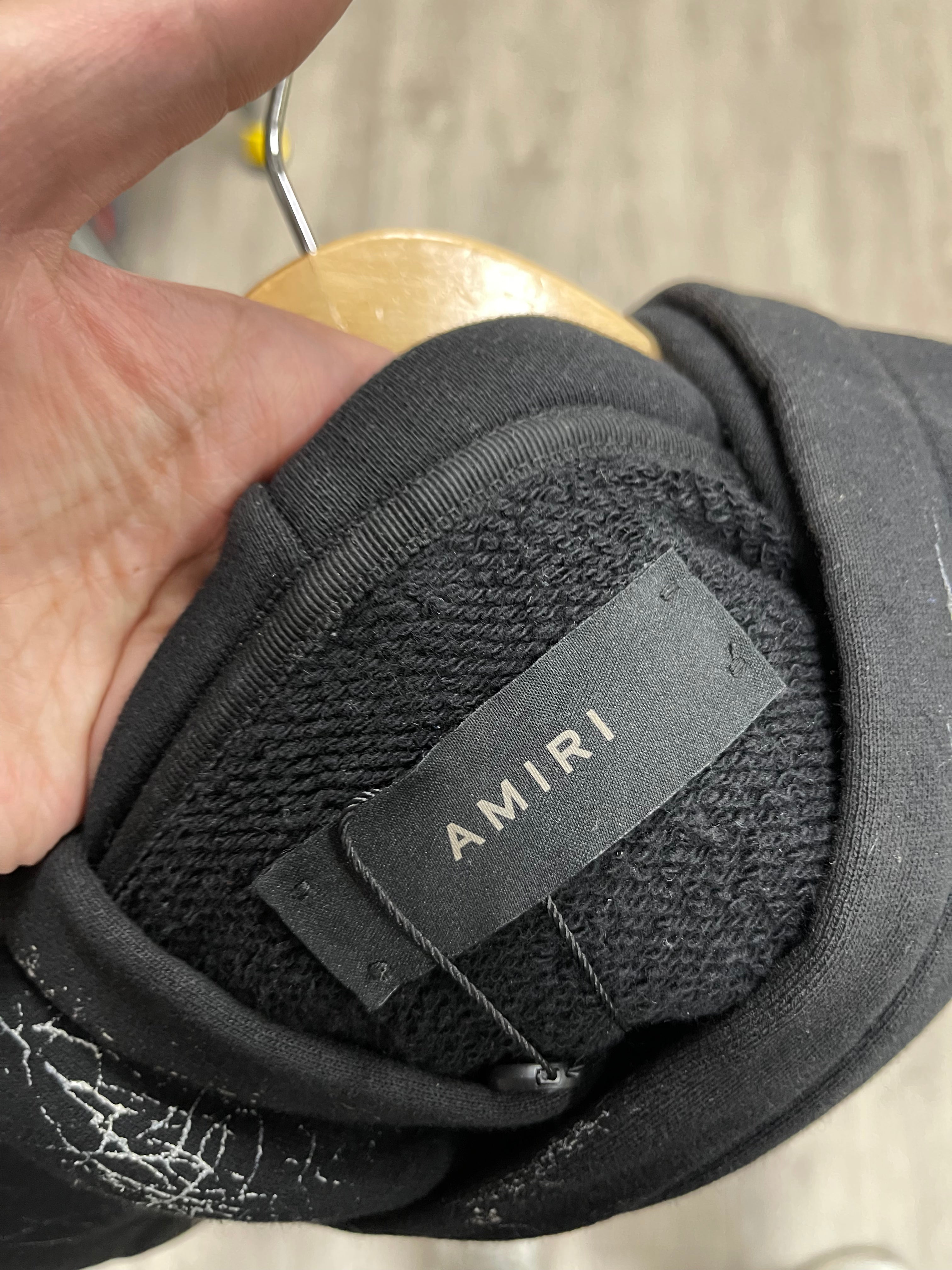 Amiri Black Storm Hoodie