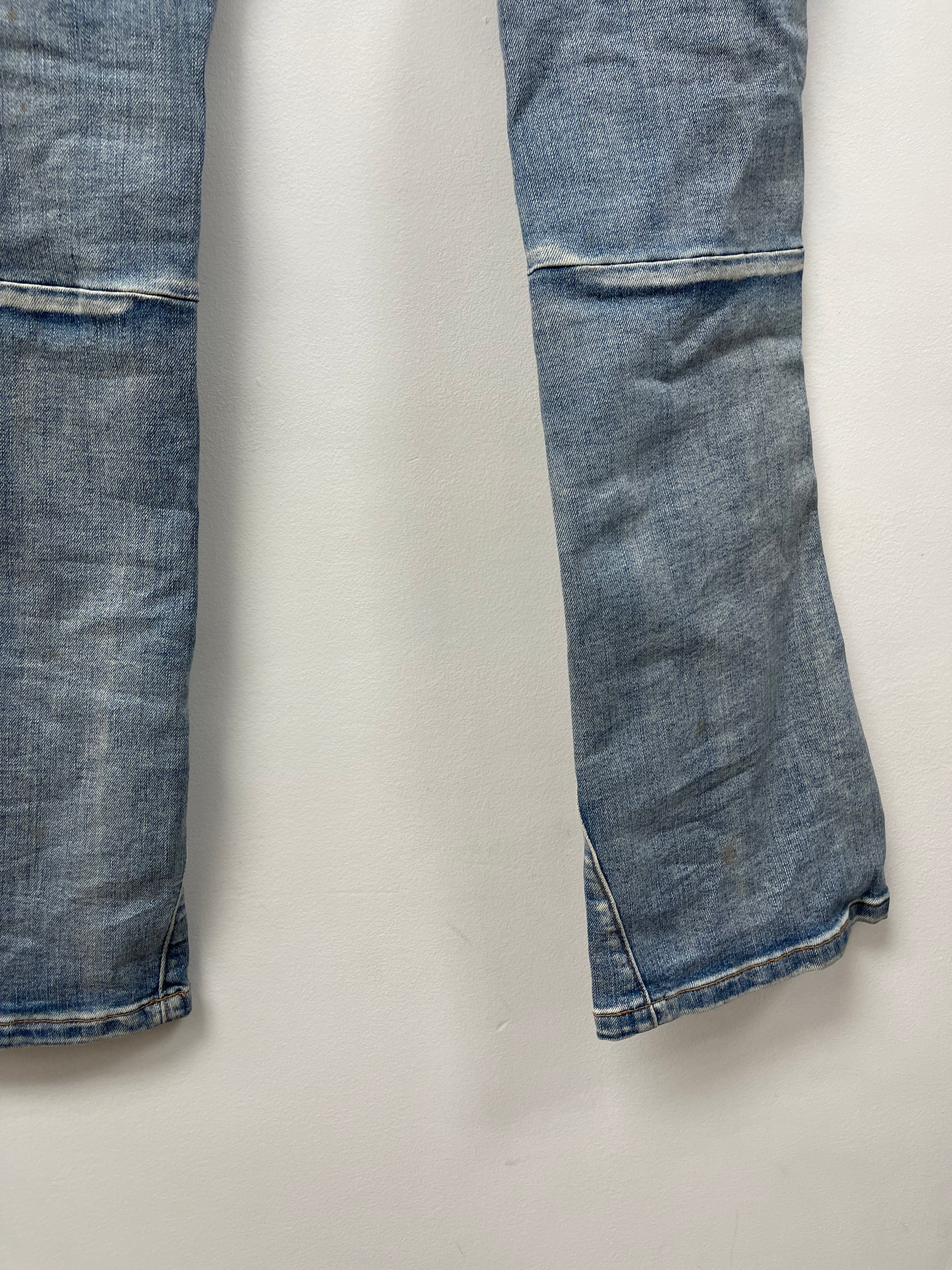 LOSTSHDWS Light Wash Black Jeans
