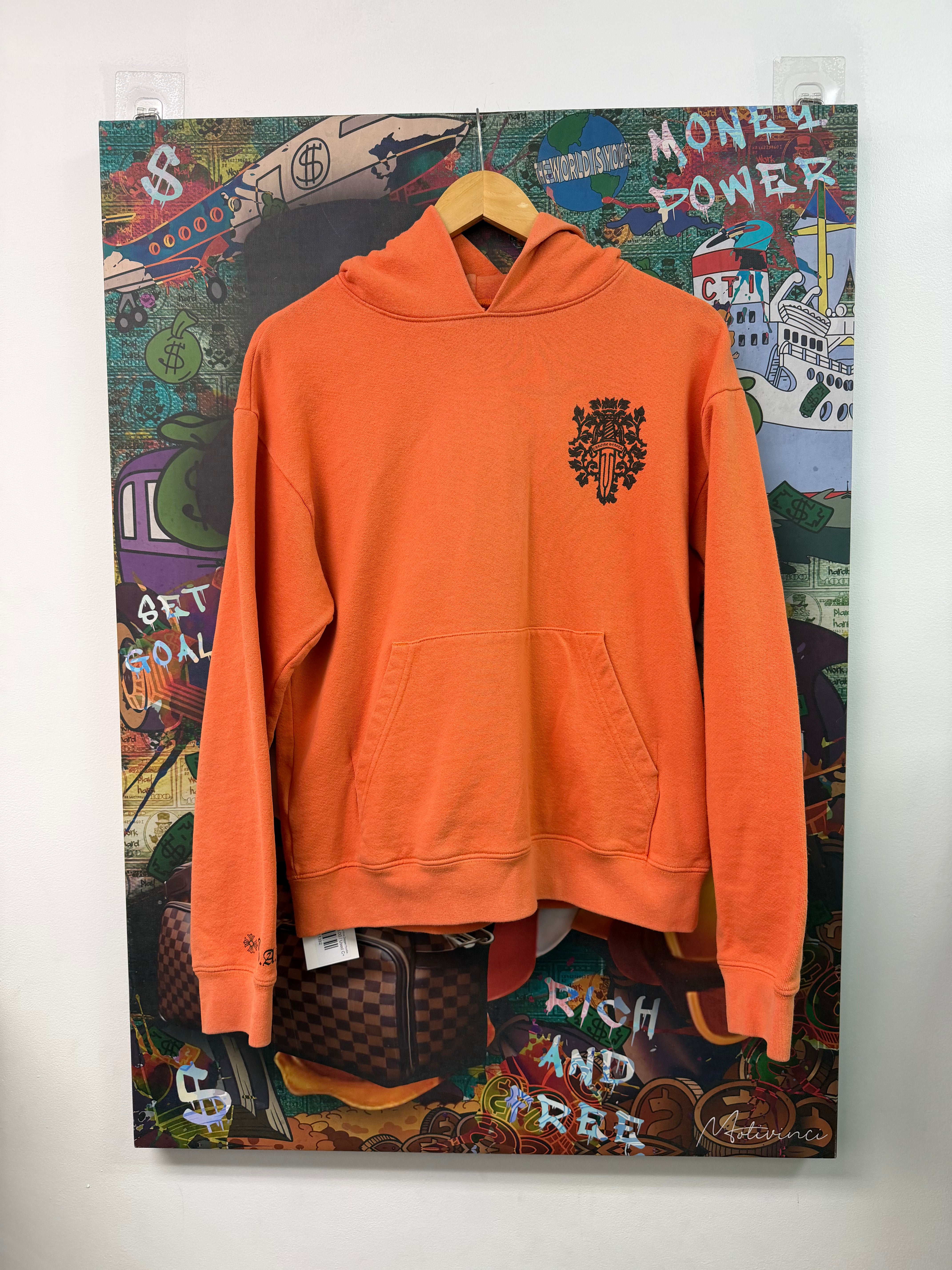 Chrome Hearts Orange Vine Dagger Hoodie