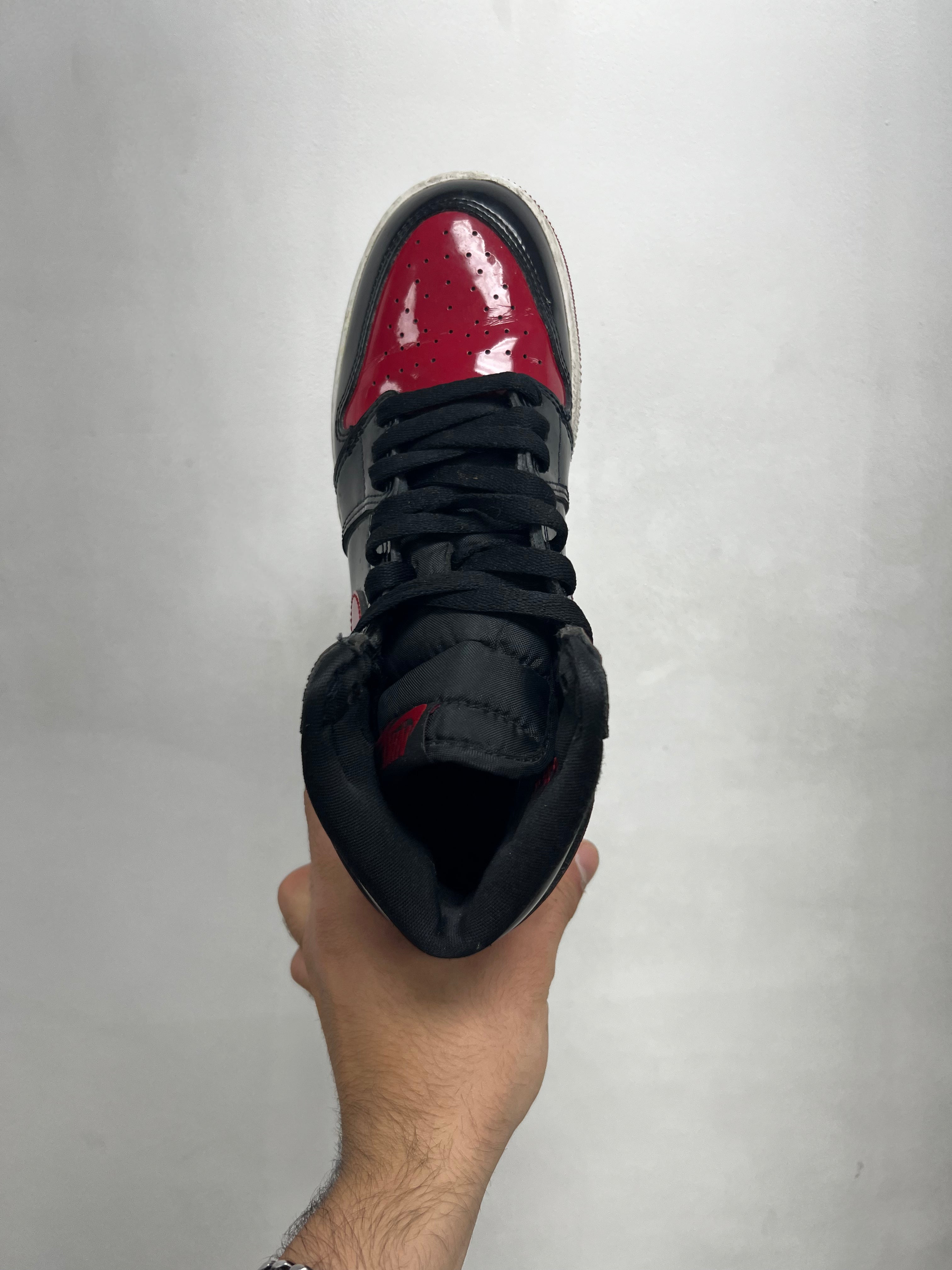 Jordan 1 Patent Bred Sneakers