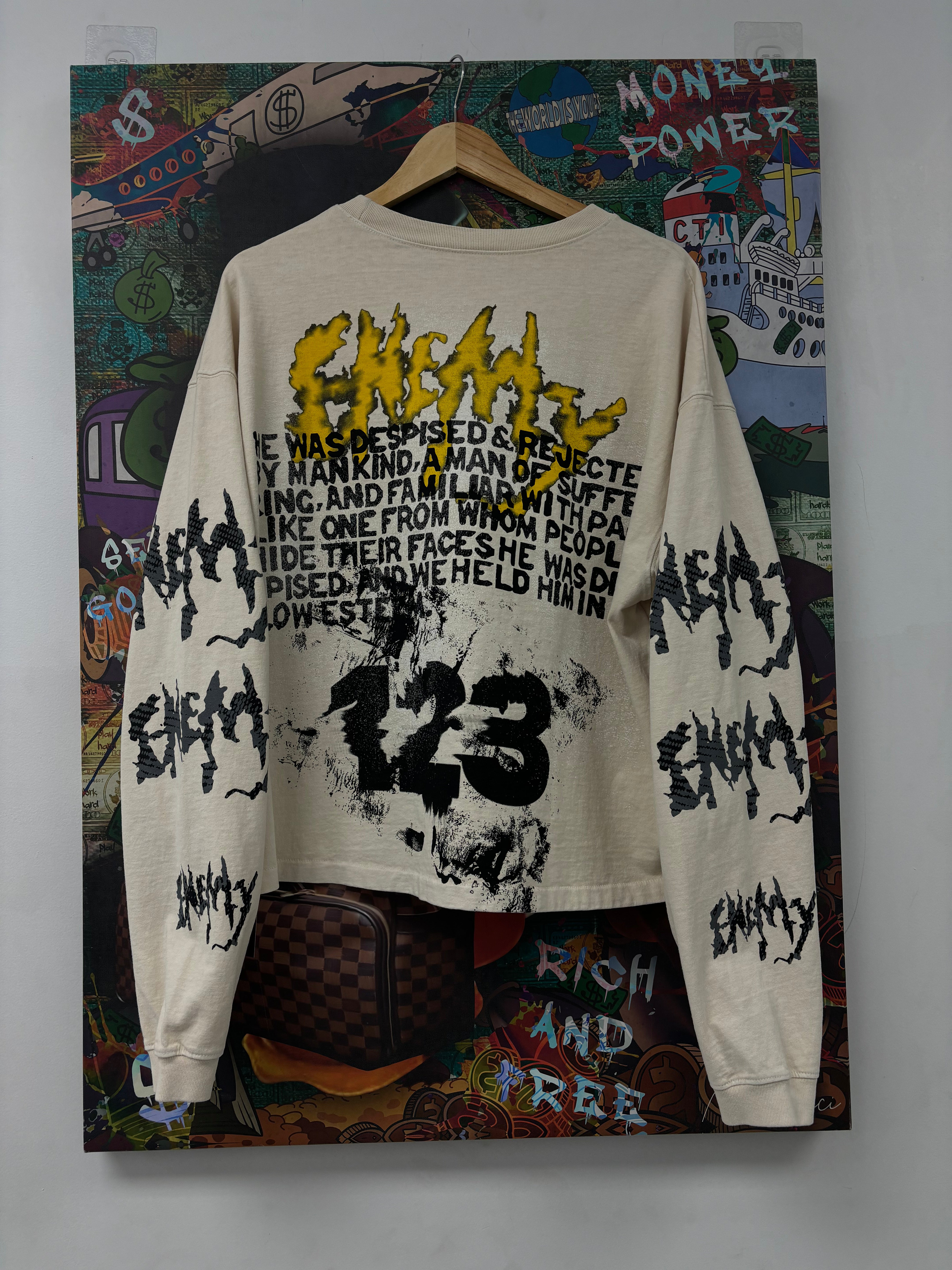 RRR-123 'Theatre' White Long Sleeve