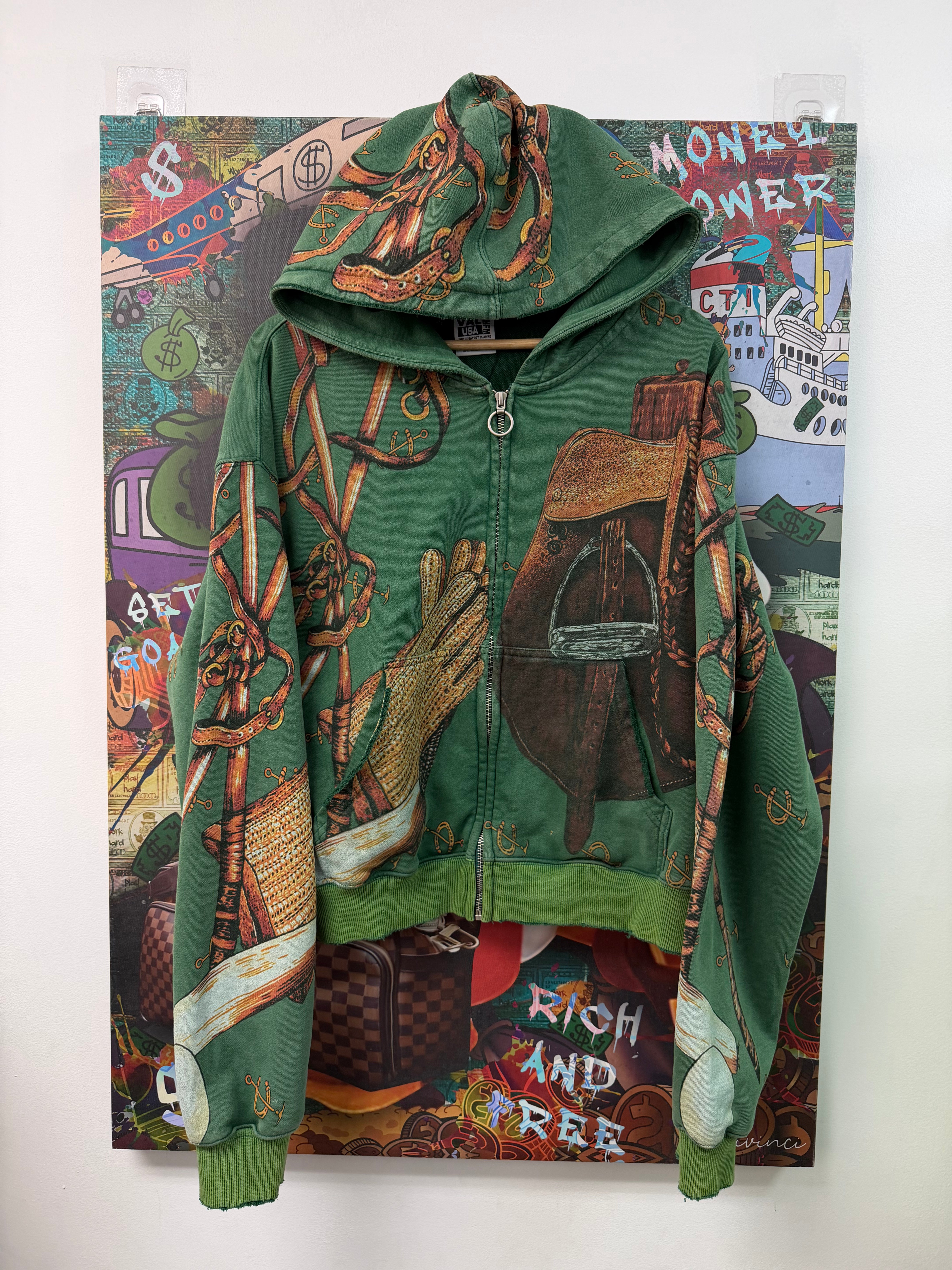 Vale Green Chain Hoodie