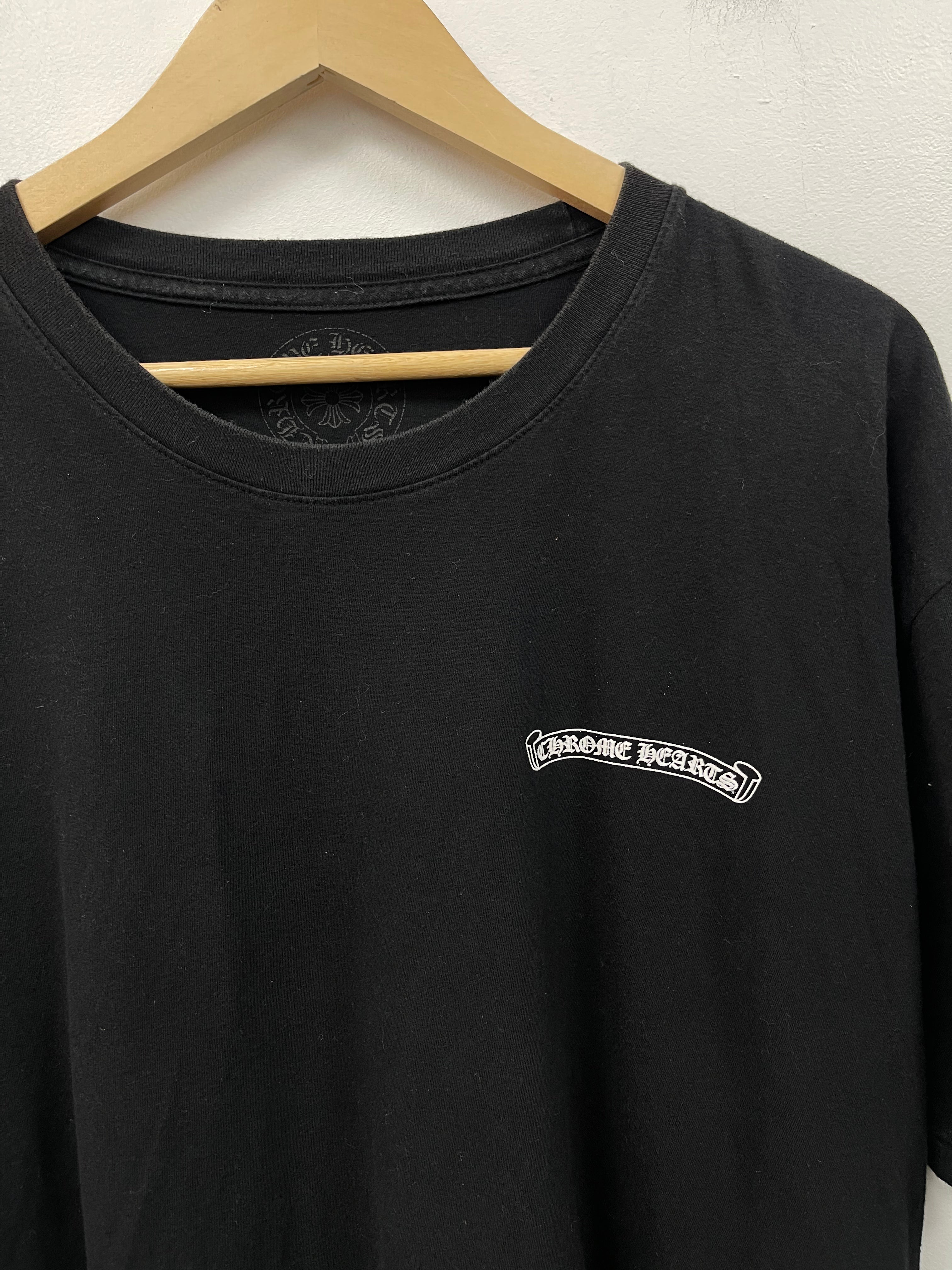 Chrome Hearts Black Welcome To Las Vegas Tee