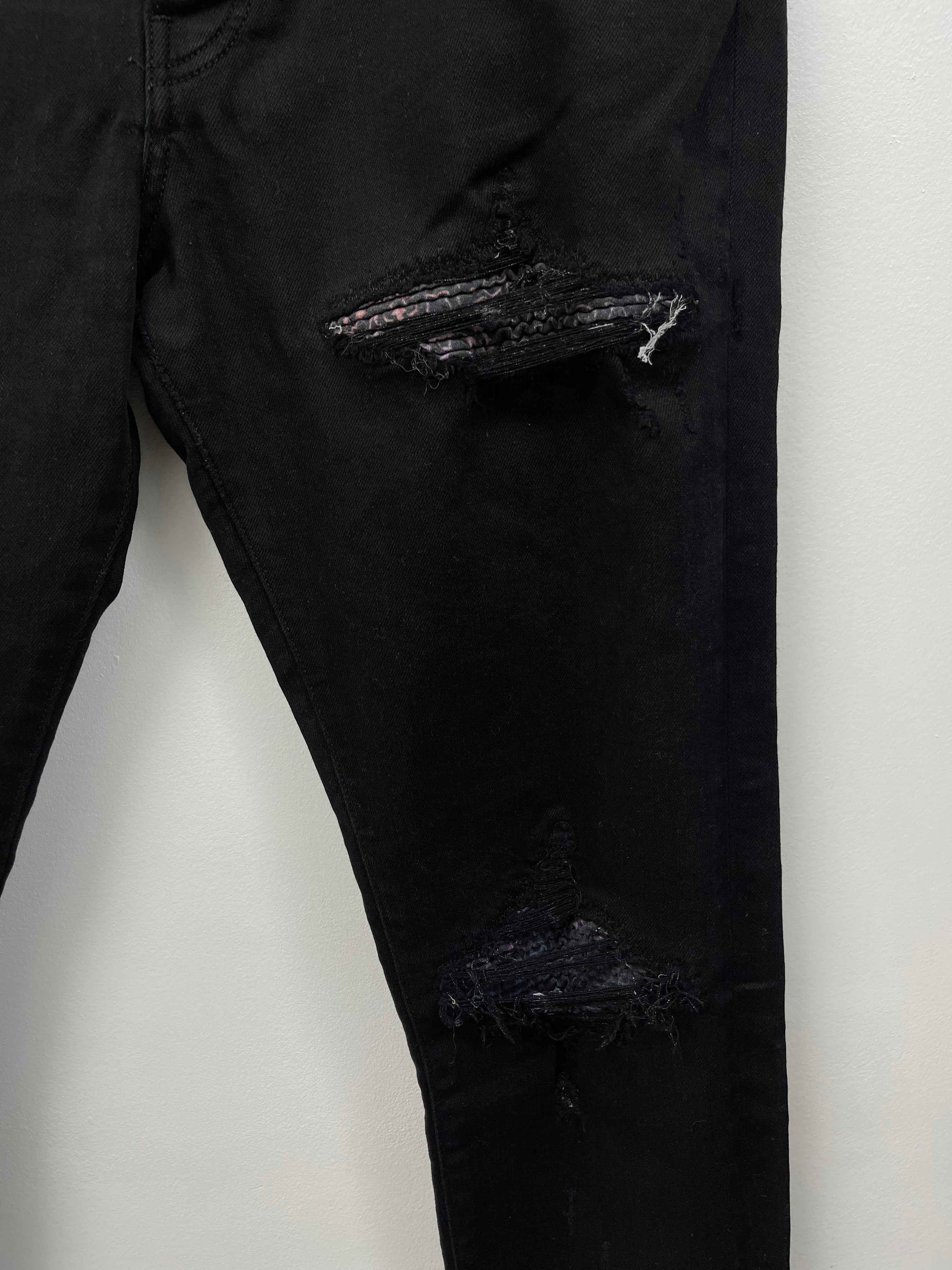Amiri MX1 Multi Paisley Patch Jeans