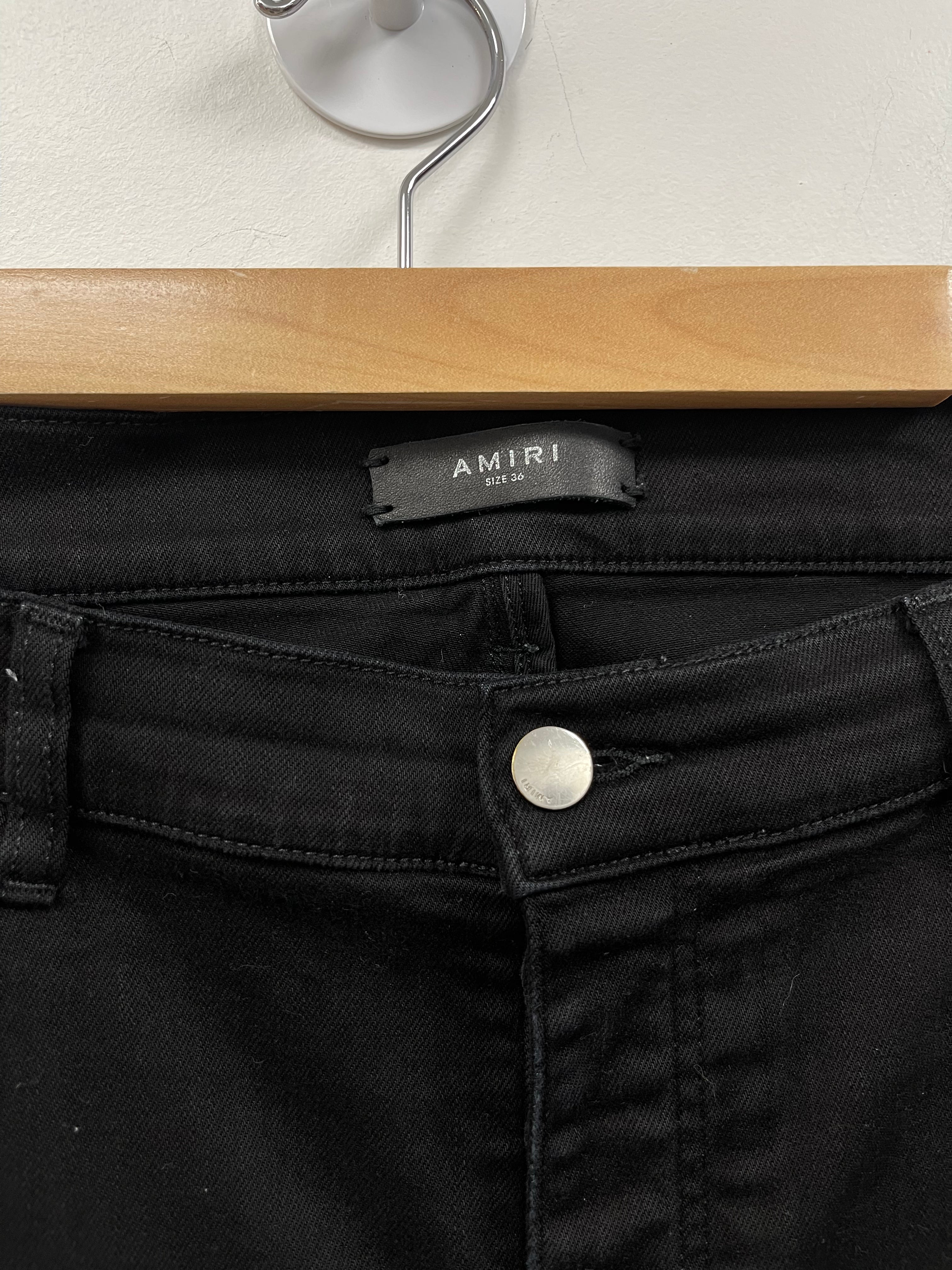 Amiri MX1 Multi Paisley Patch Jeans
