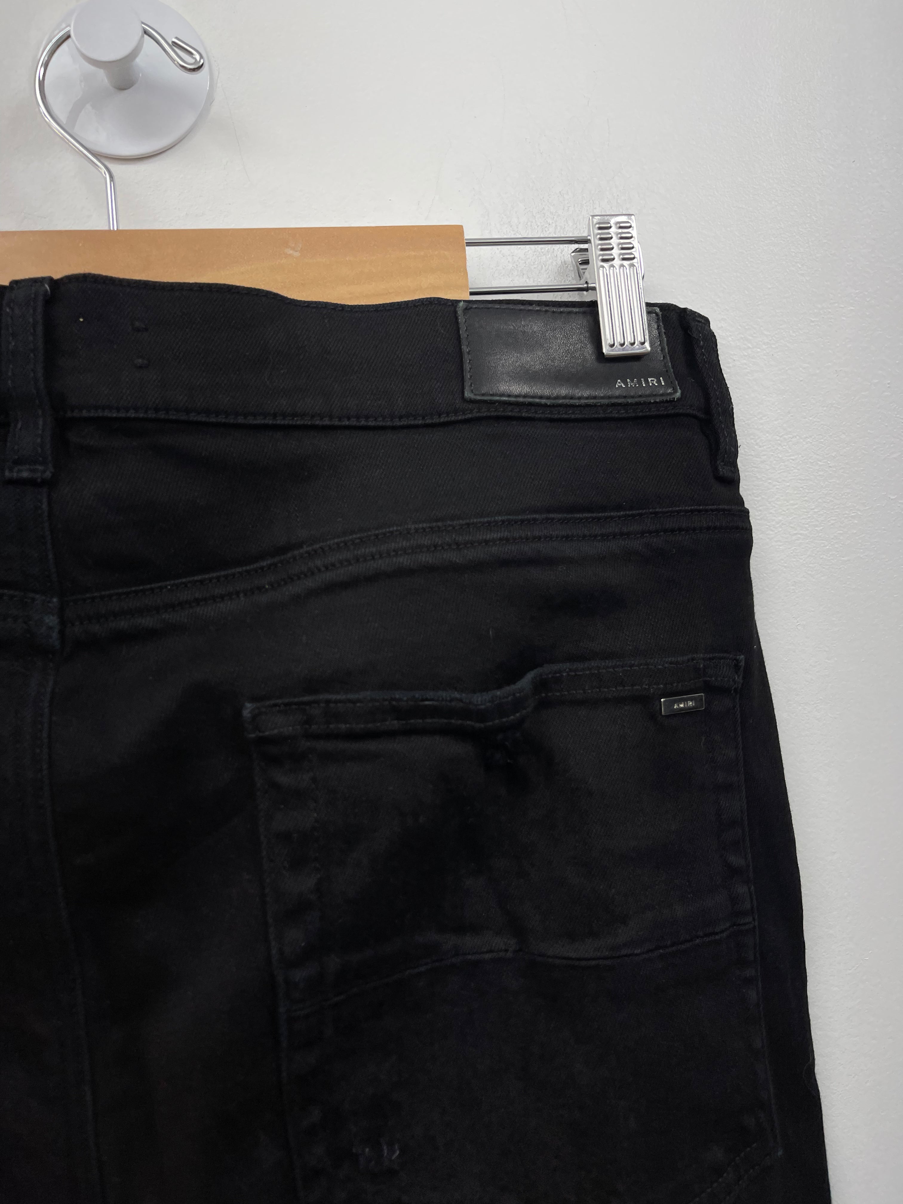 Amiri MX1 Multi Paisley Patch Jeans