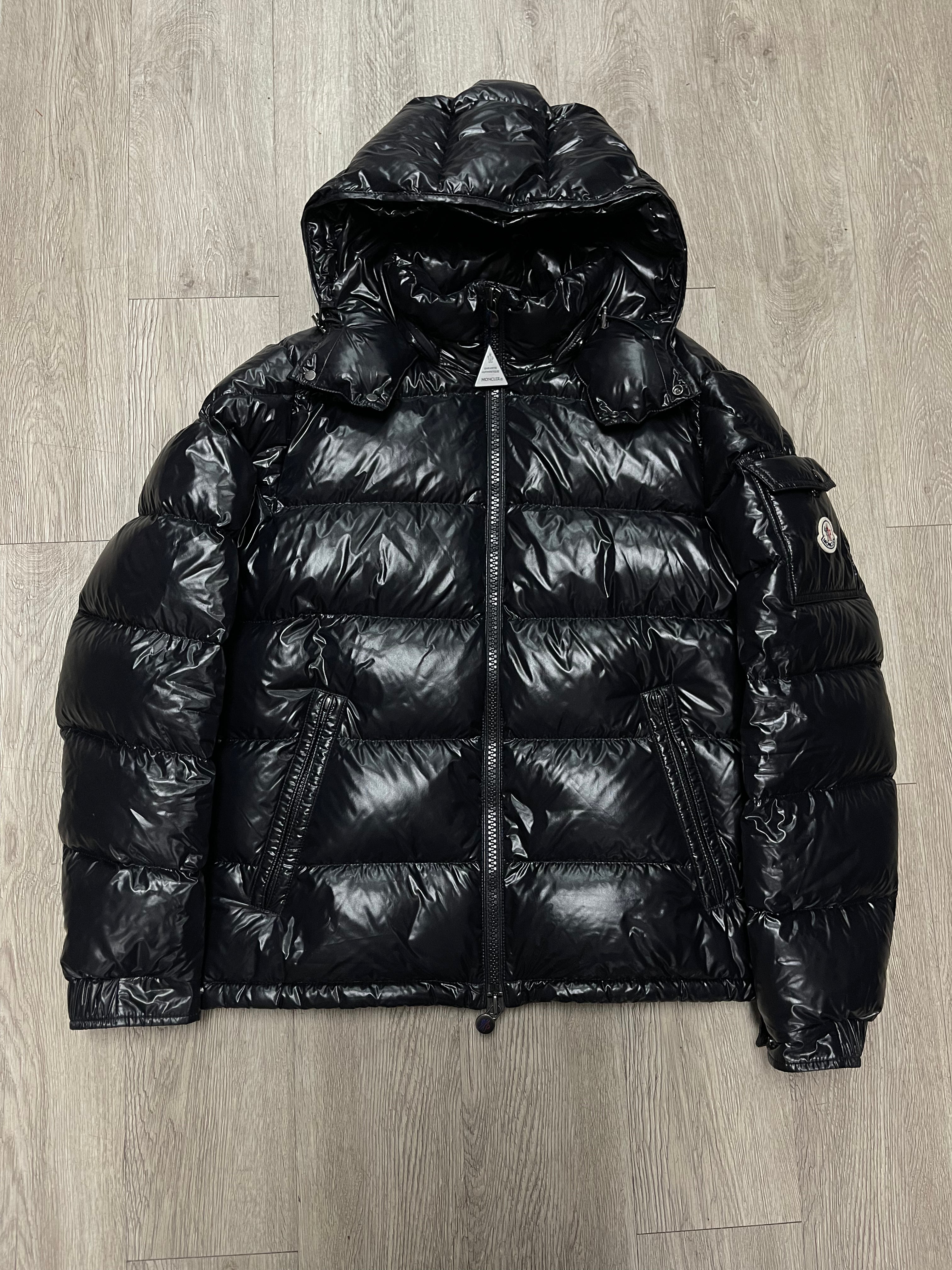 Moncler Black Maya Puffer Jacket
