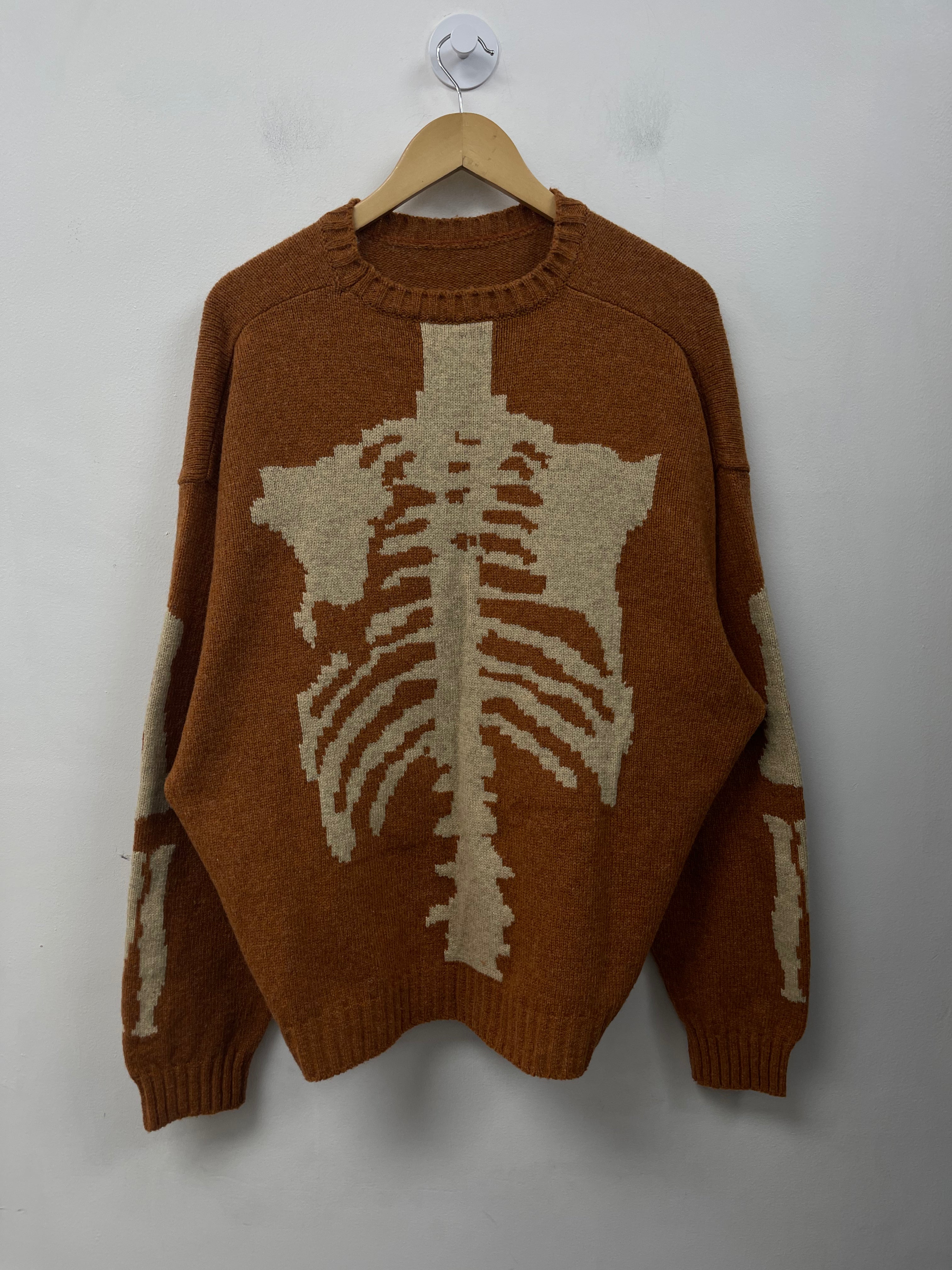 Kapital Clay Bone Knit Sweater