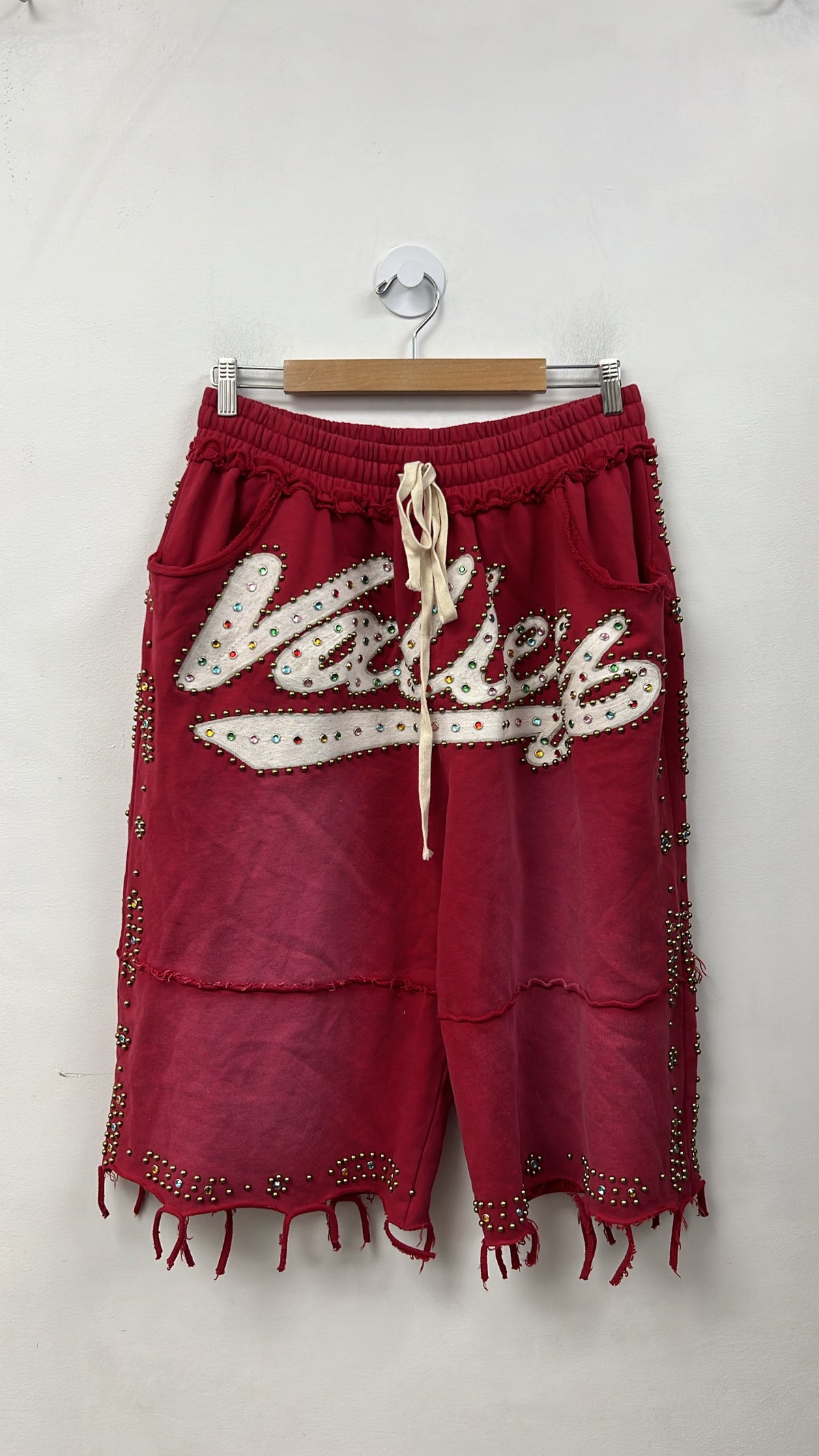 Vale Red Skittles Baggy Shorts
