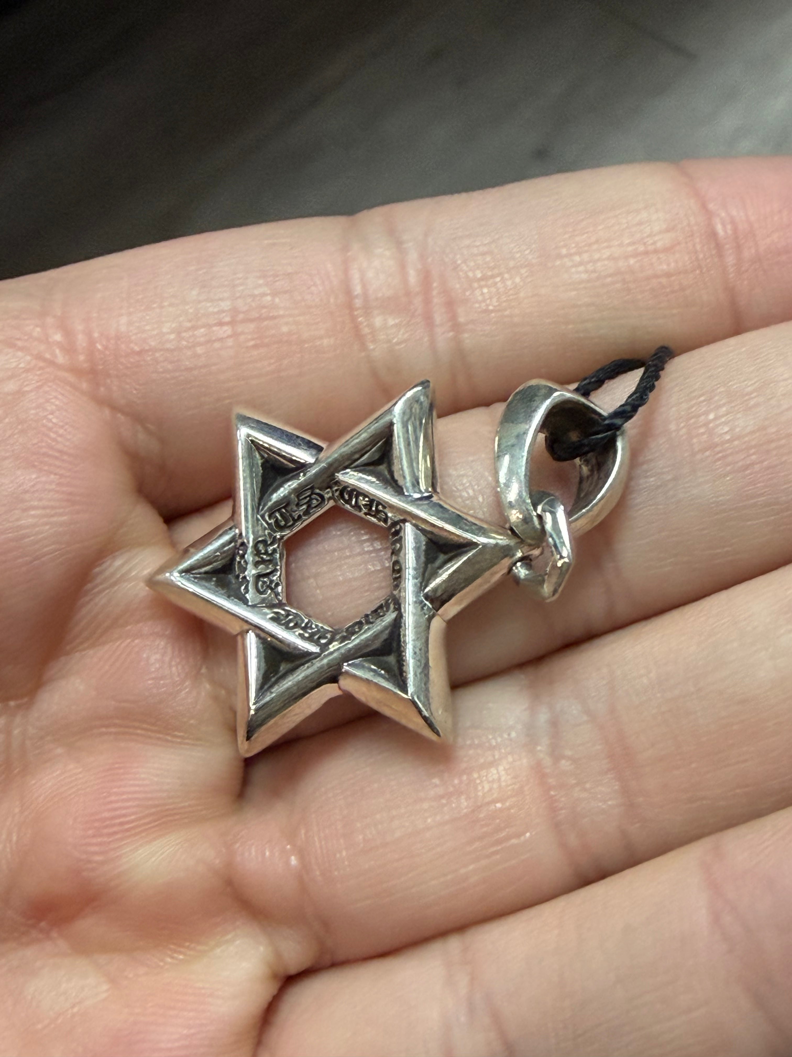 Chrome Hearts Star of David Pendant Accessories
