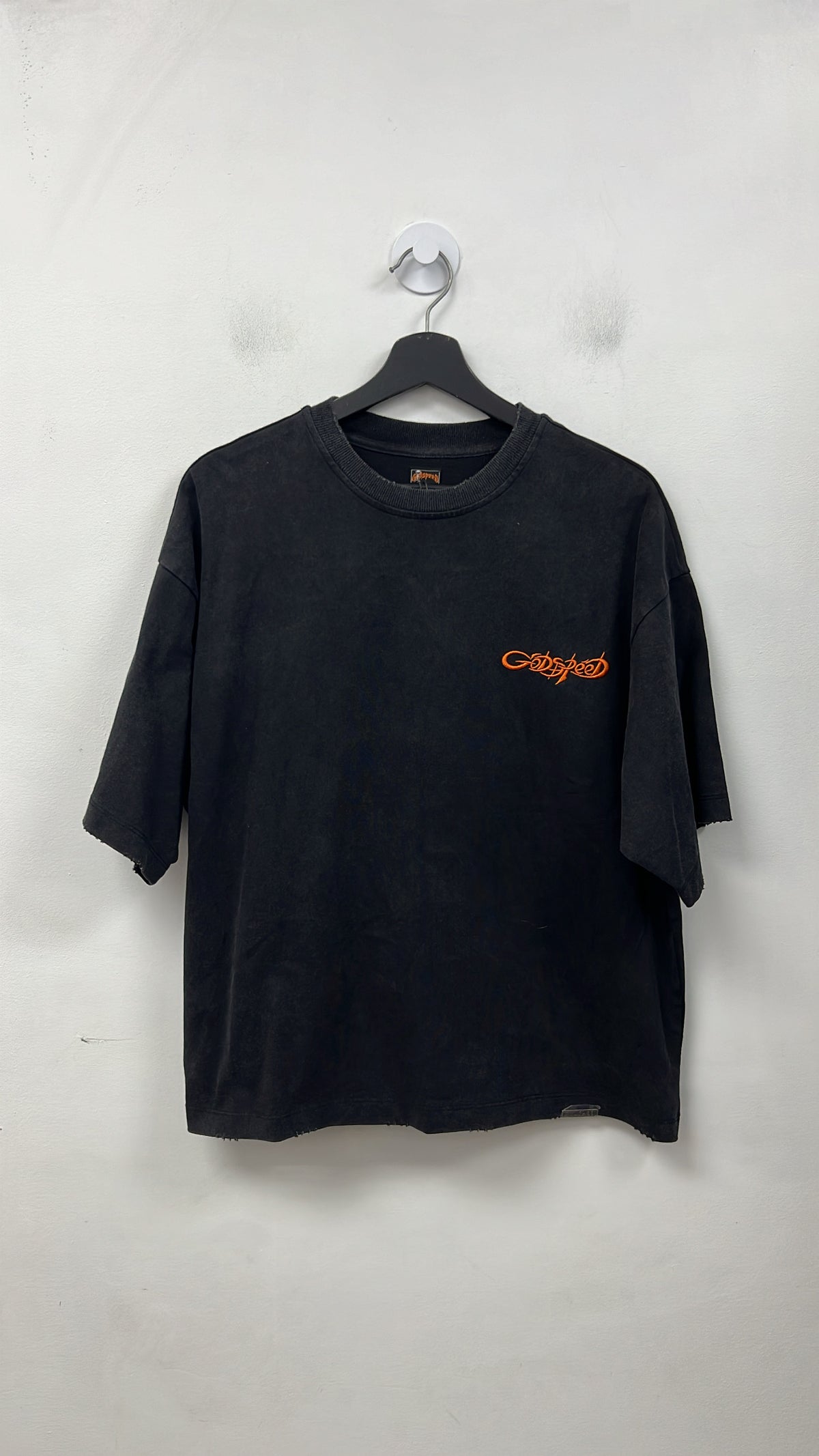 Godspeed Black Wash Orange New Age Logo Tee