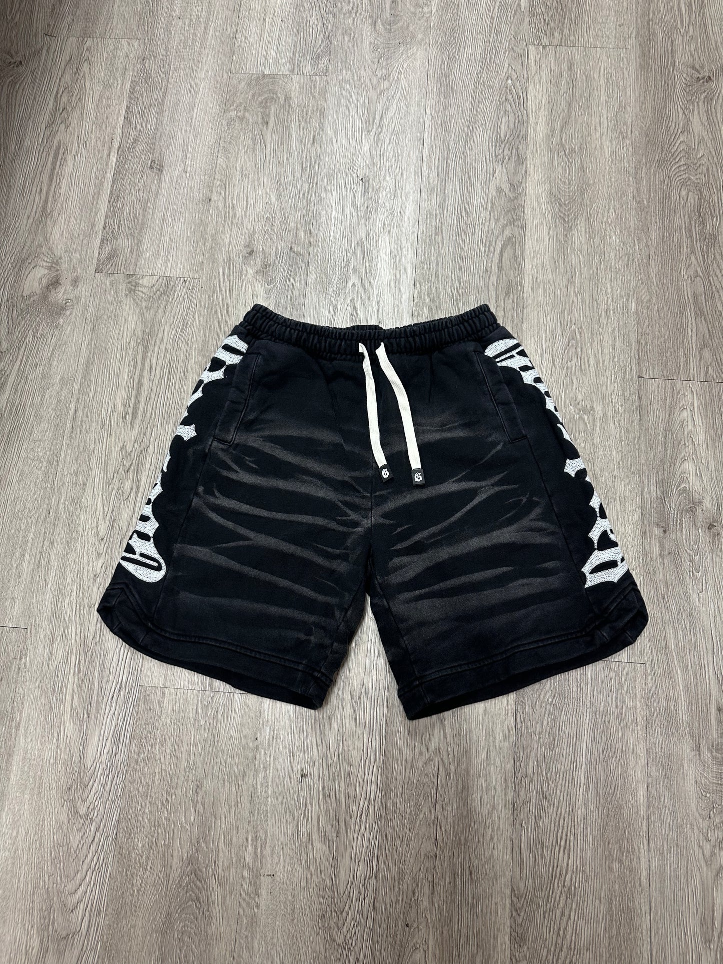 Godspeed Courtside Shorts Black Tie Dye