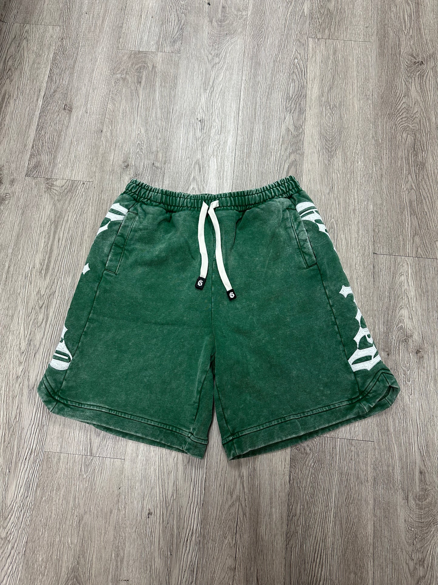 Godspeed Courtside Shorts Green Wash