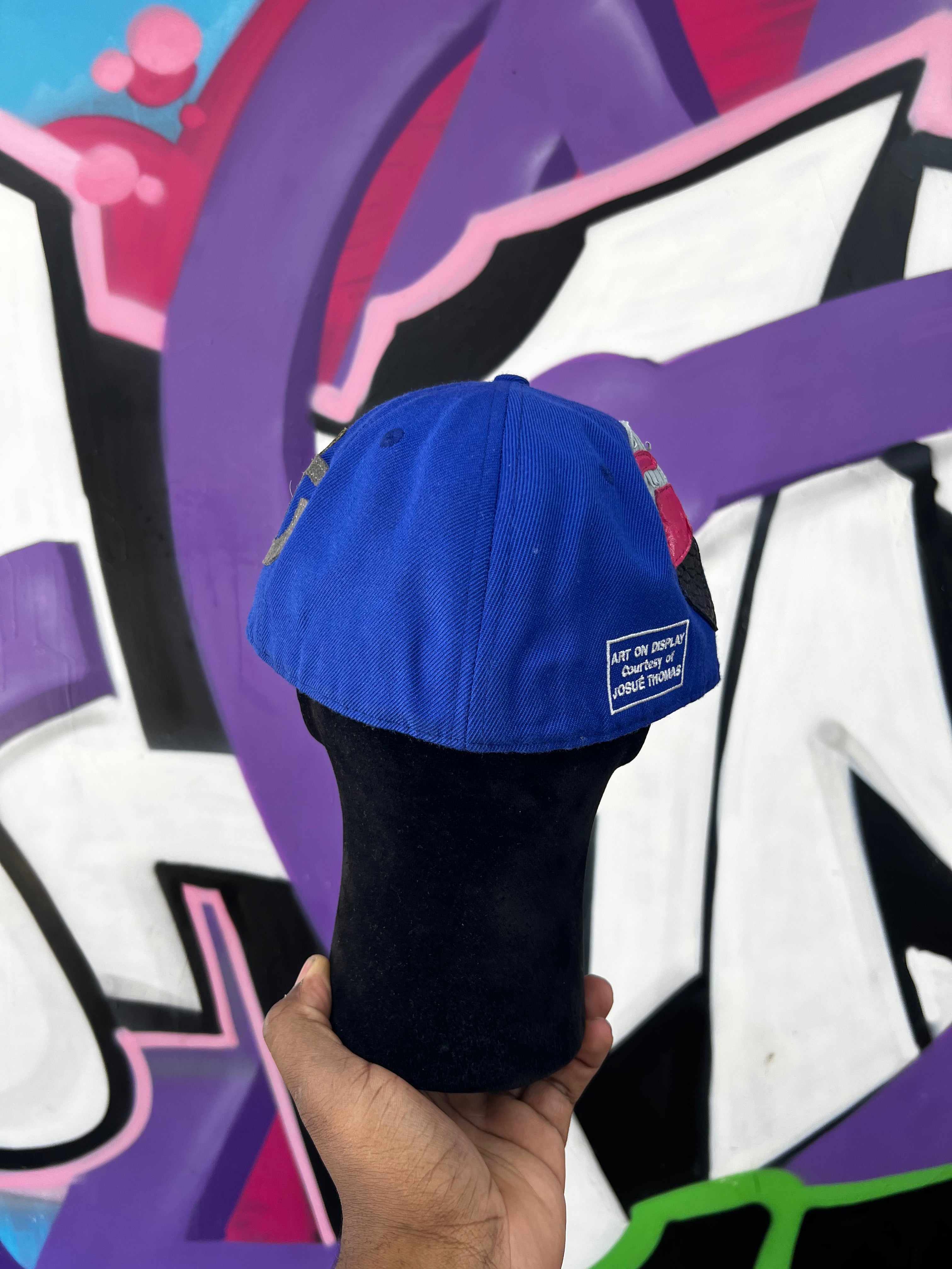 Gallery Dept Blue Red ATK G-Patch Fitted Hat