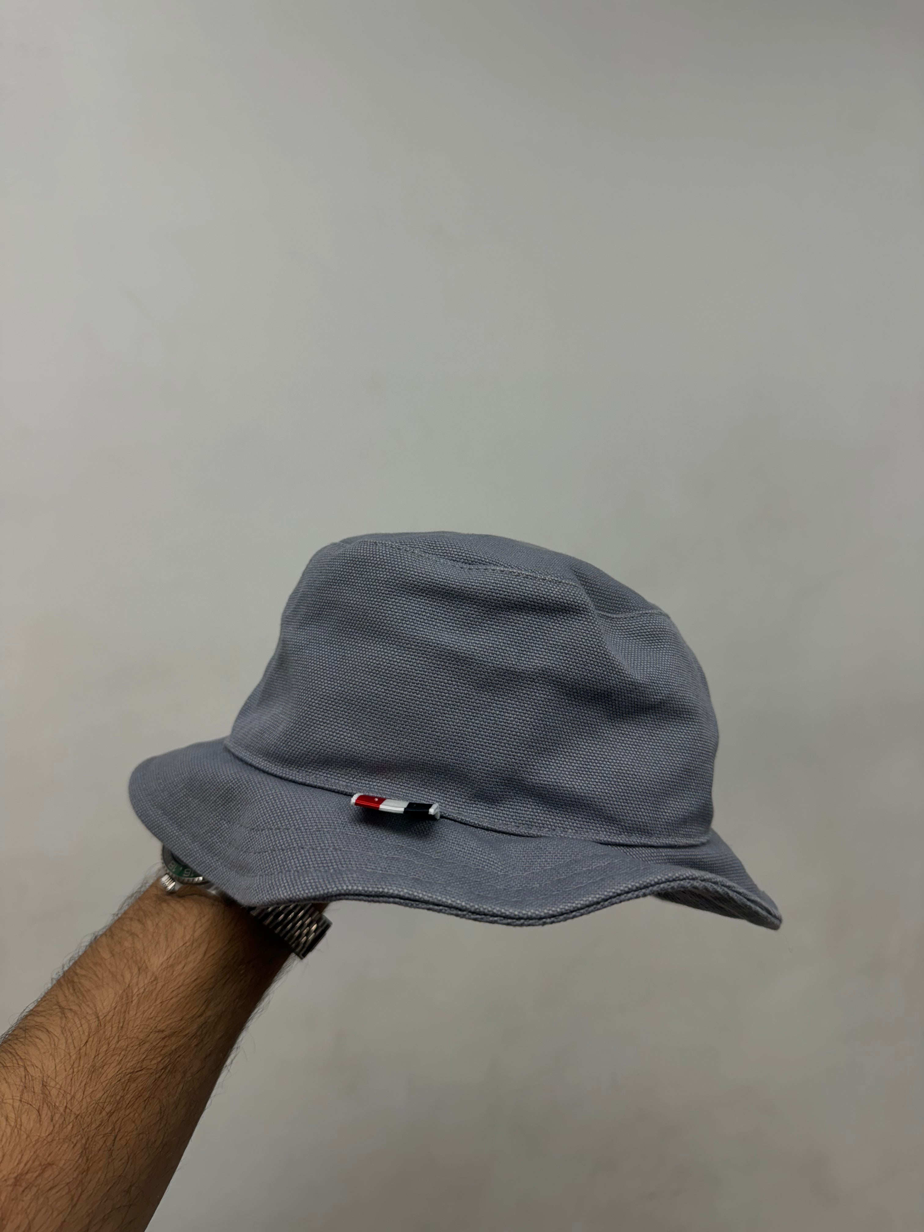 Thom Browne Grey White Bucket