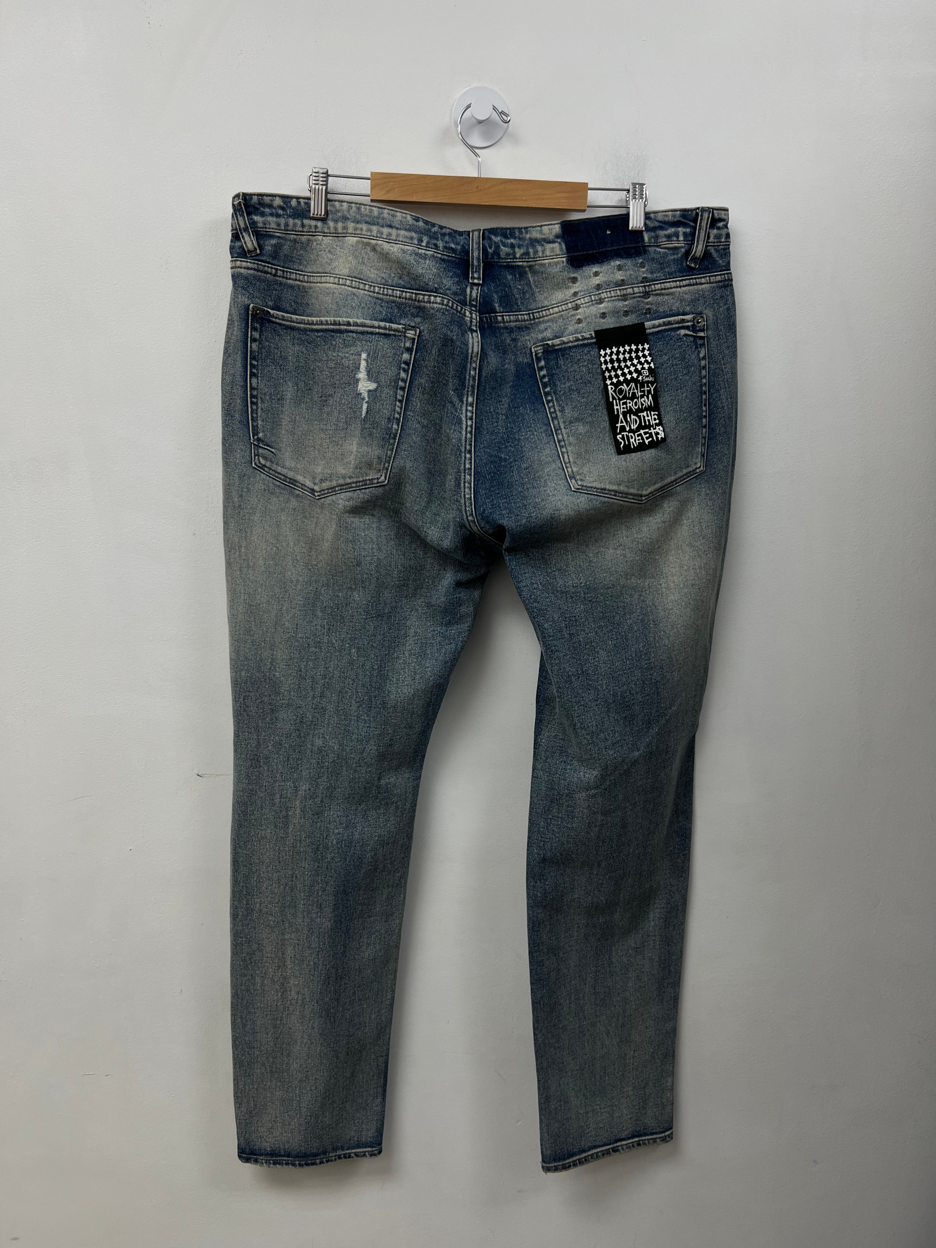 Ksubi Light Wash Ripped Jeans