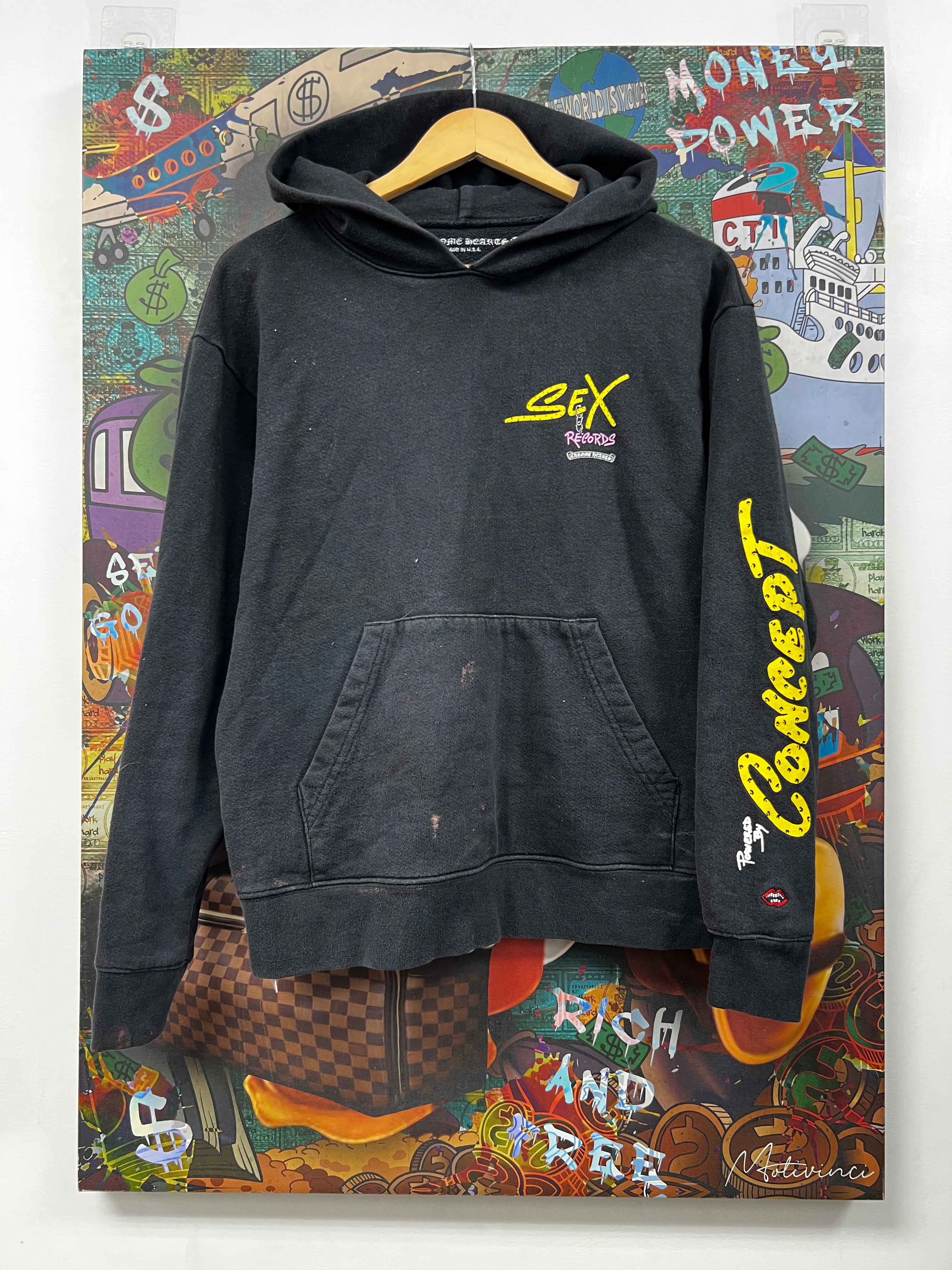 Chrome Hearts Matty Boy Black Sex Records Hoodie