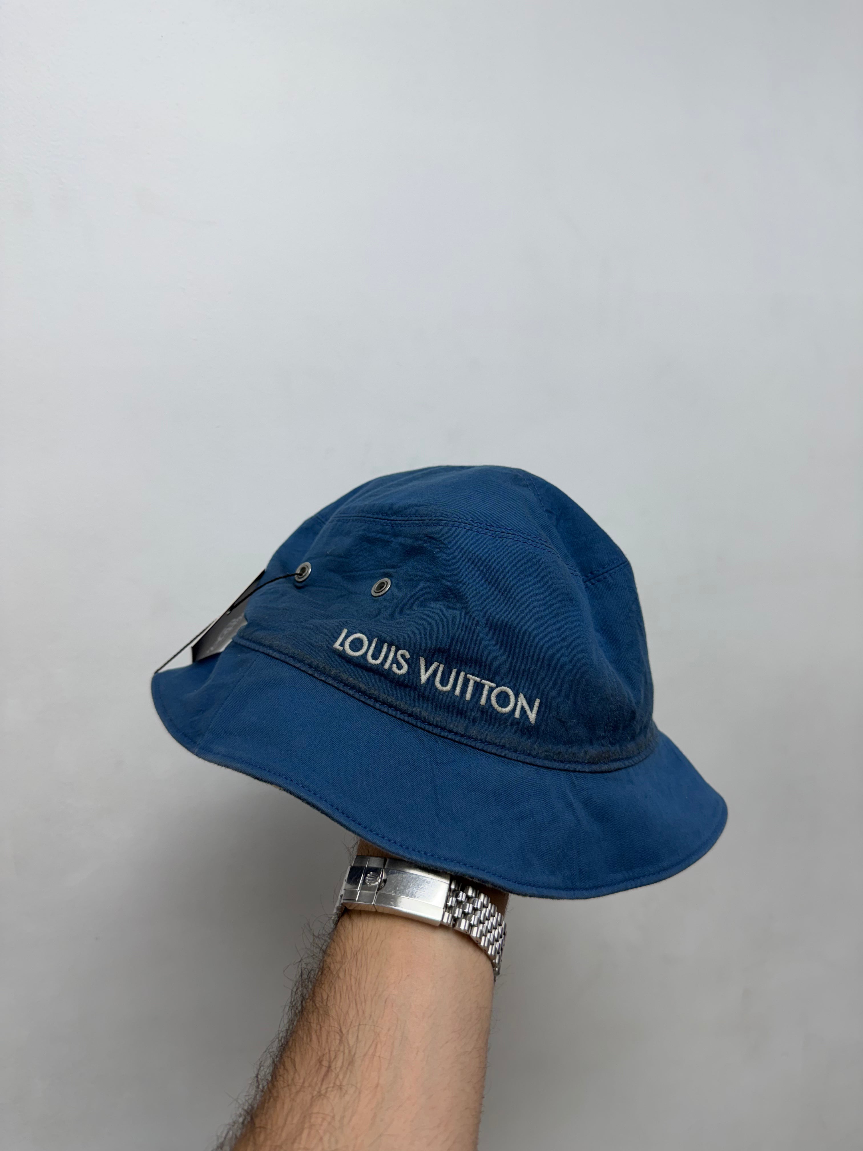 Louis Vuitton Denim Monogram Bucket Hat