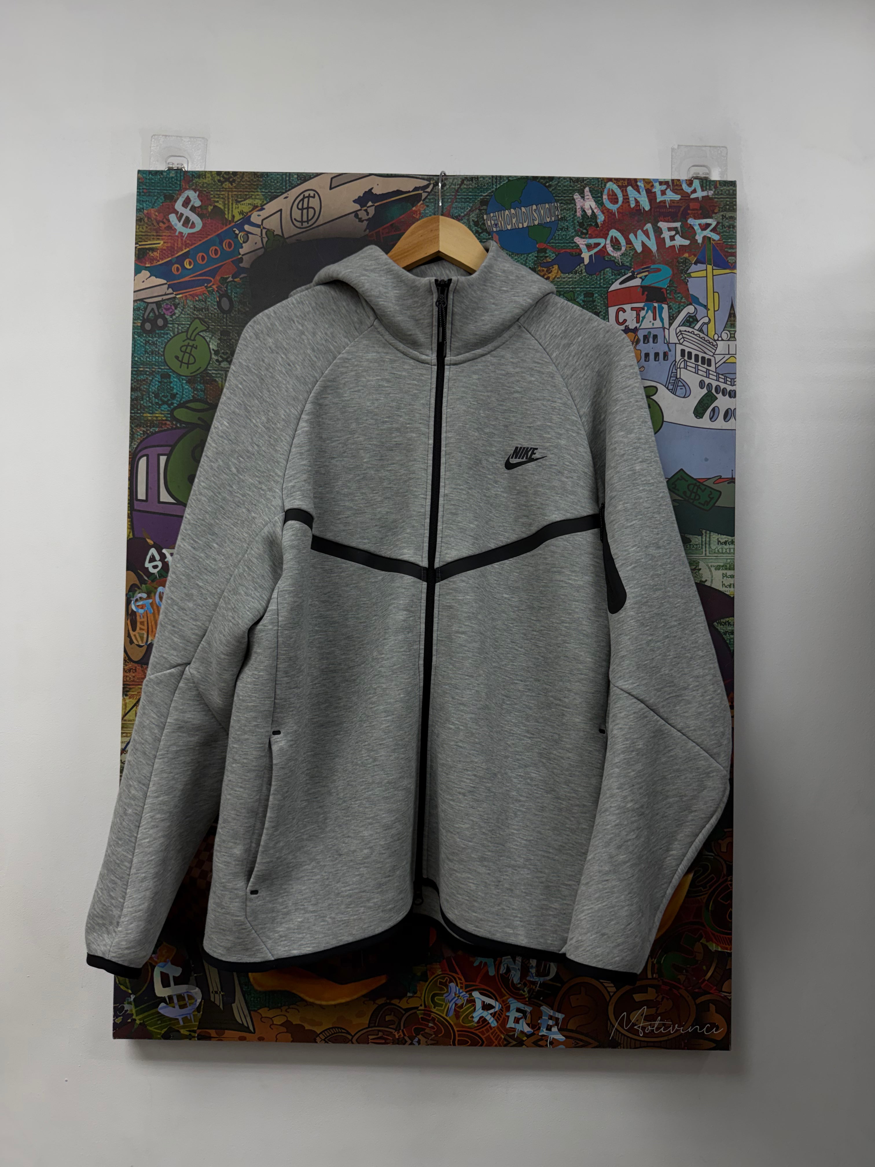 Nike Grey Tech Zip Up