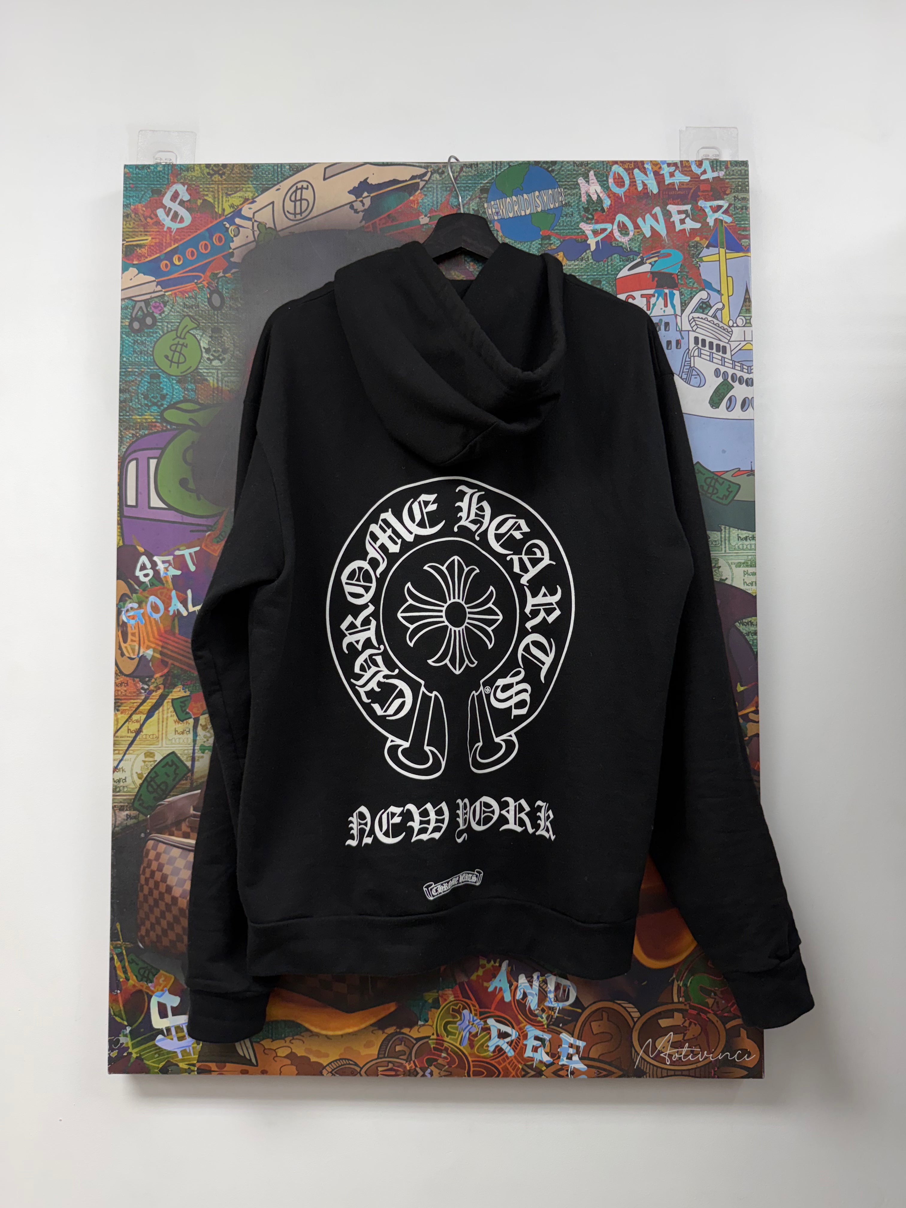 Chrome Hearts New York Horseshoe Pullover Hoodie