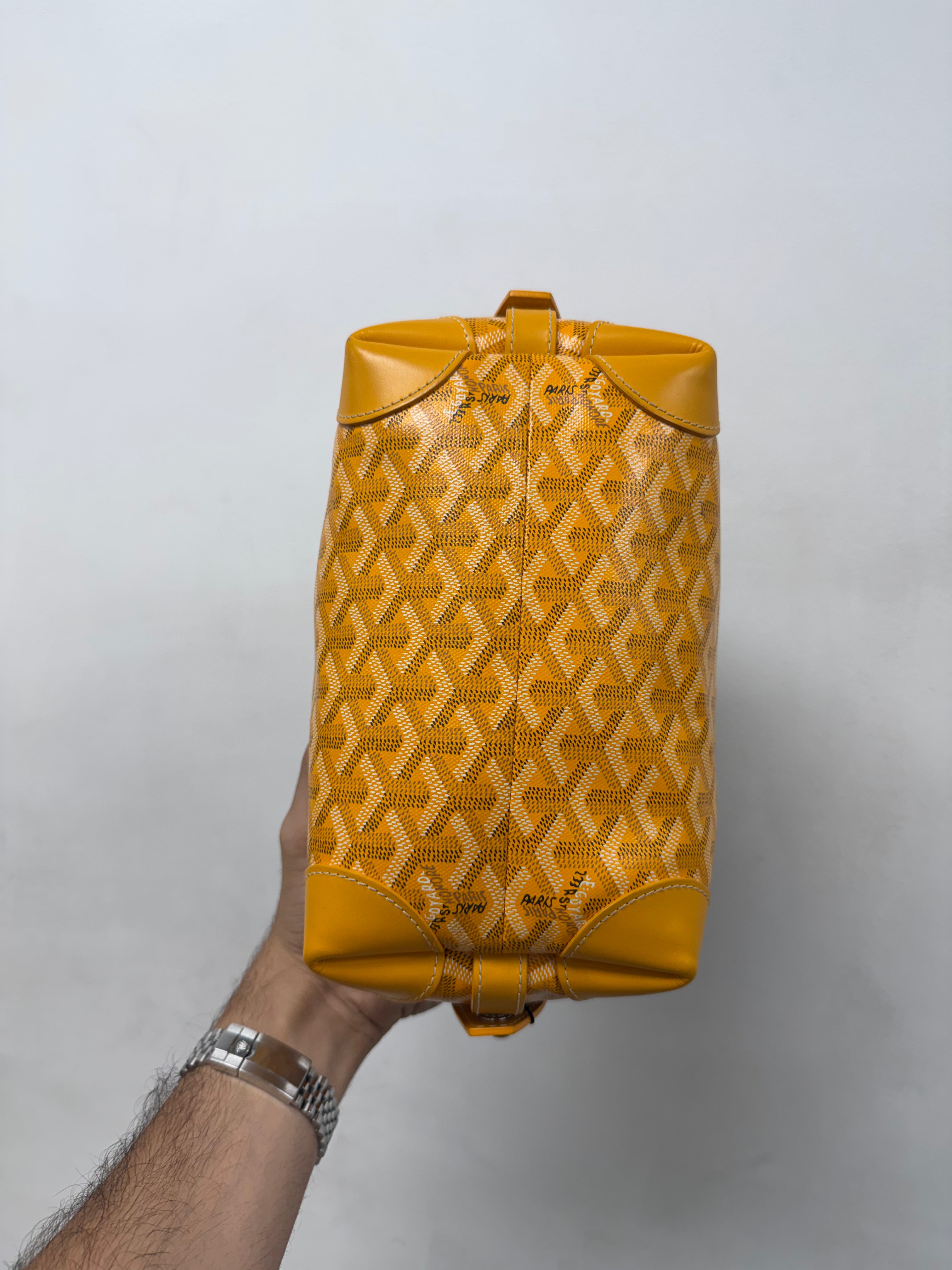Goyard Yellow Boeing Bag