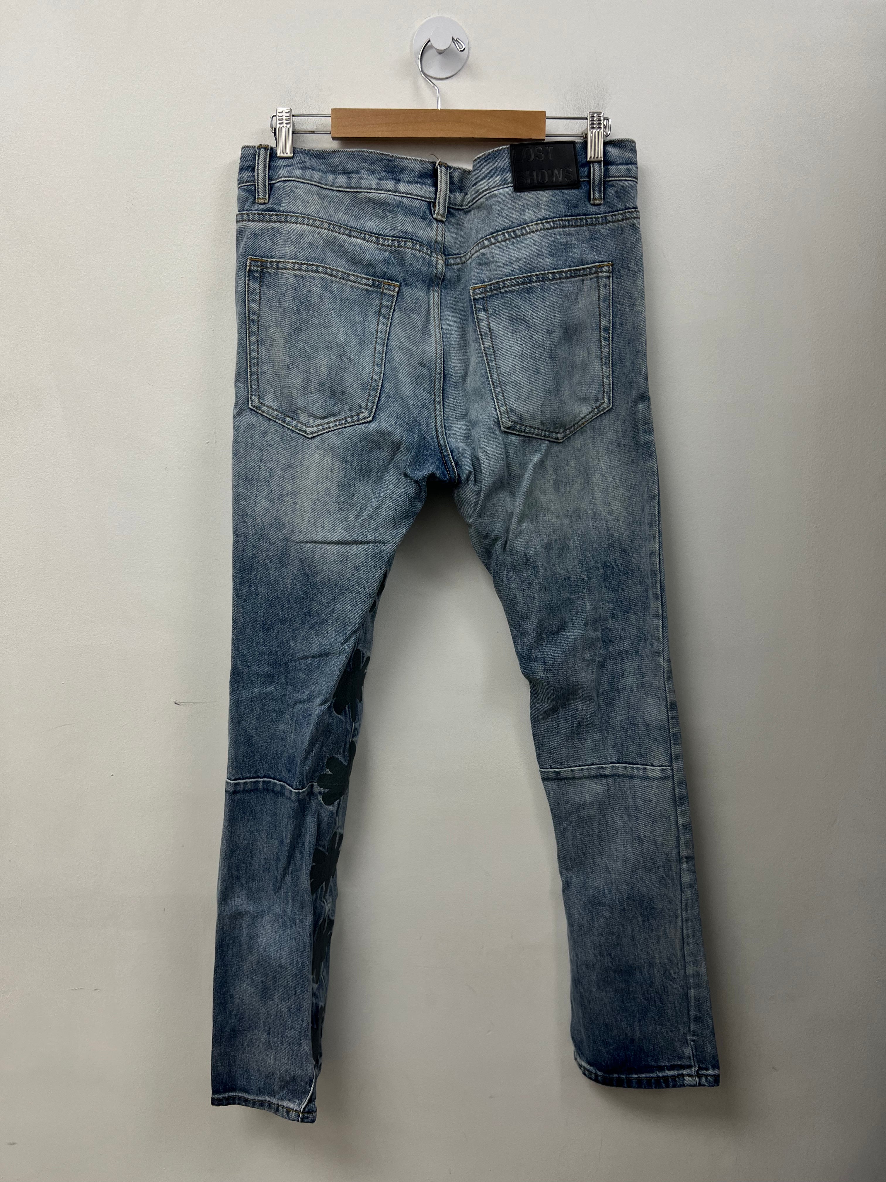 LOSTSHDWS Light Wash Graphite Jeans