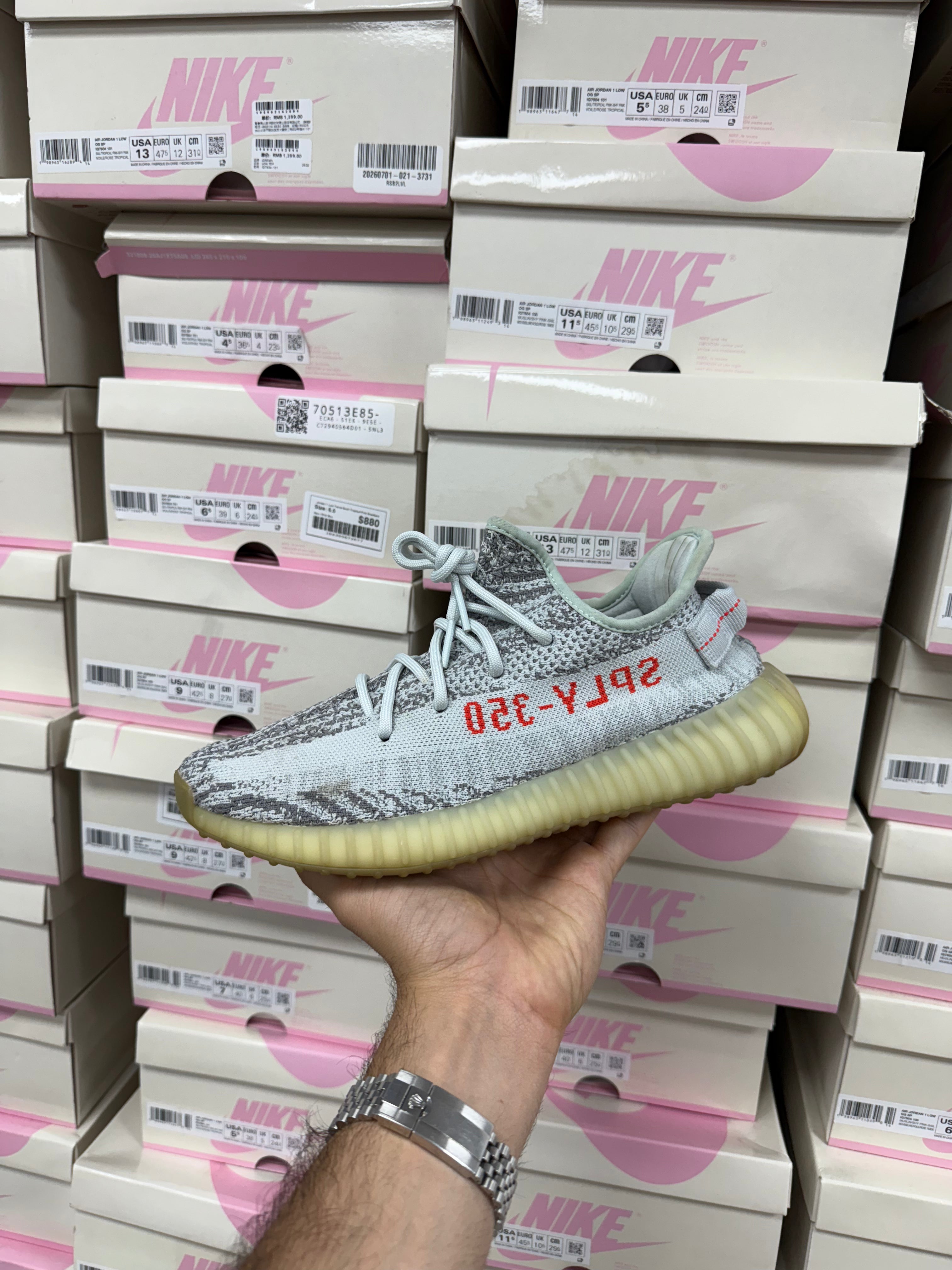 YZY 350 V2 Blue Tint Sneakers