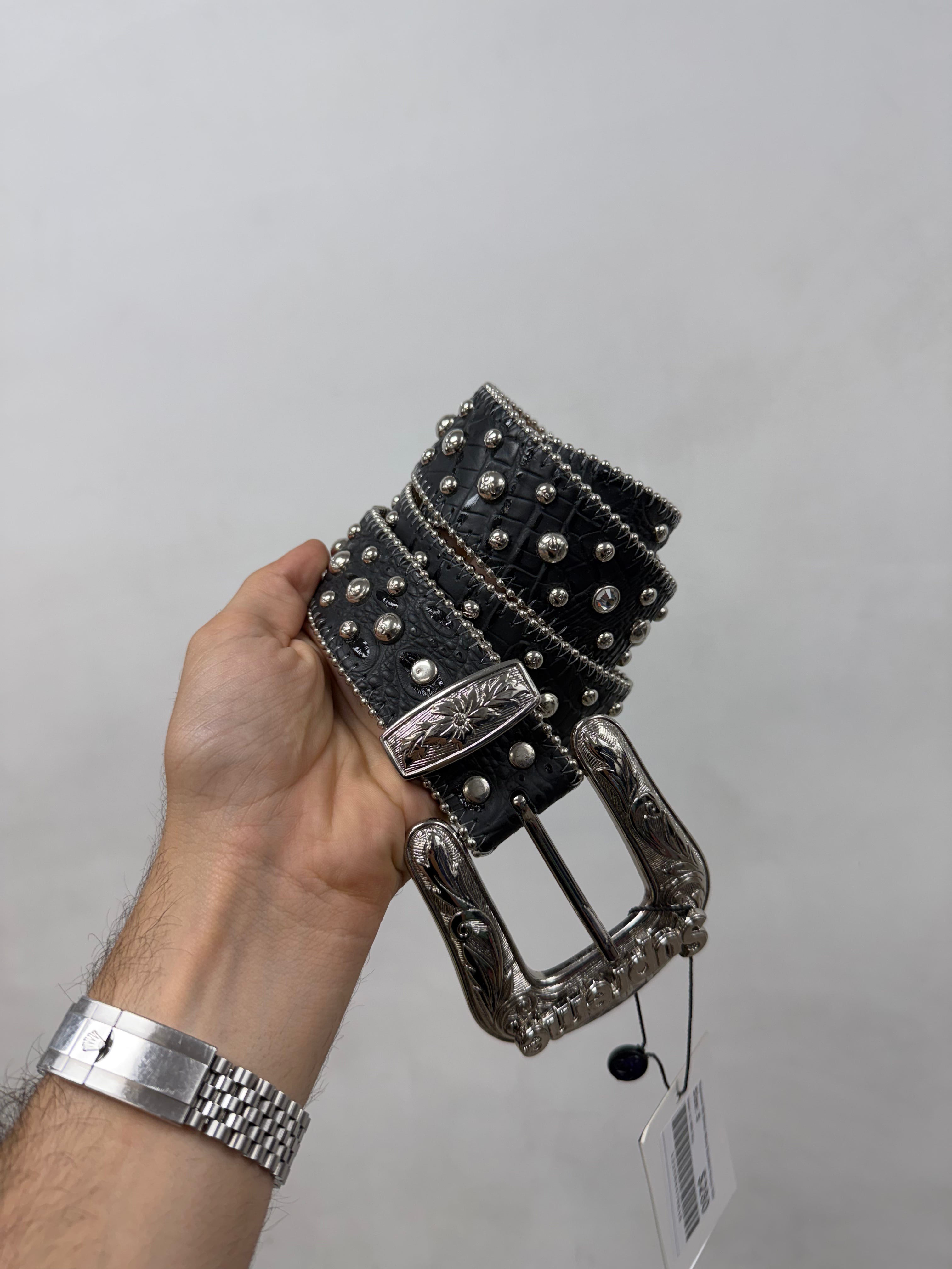 Supreme BB Simon Black Studded Ranger Belt
