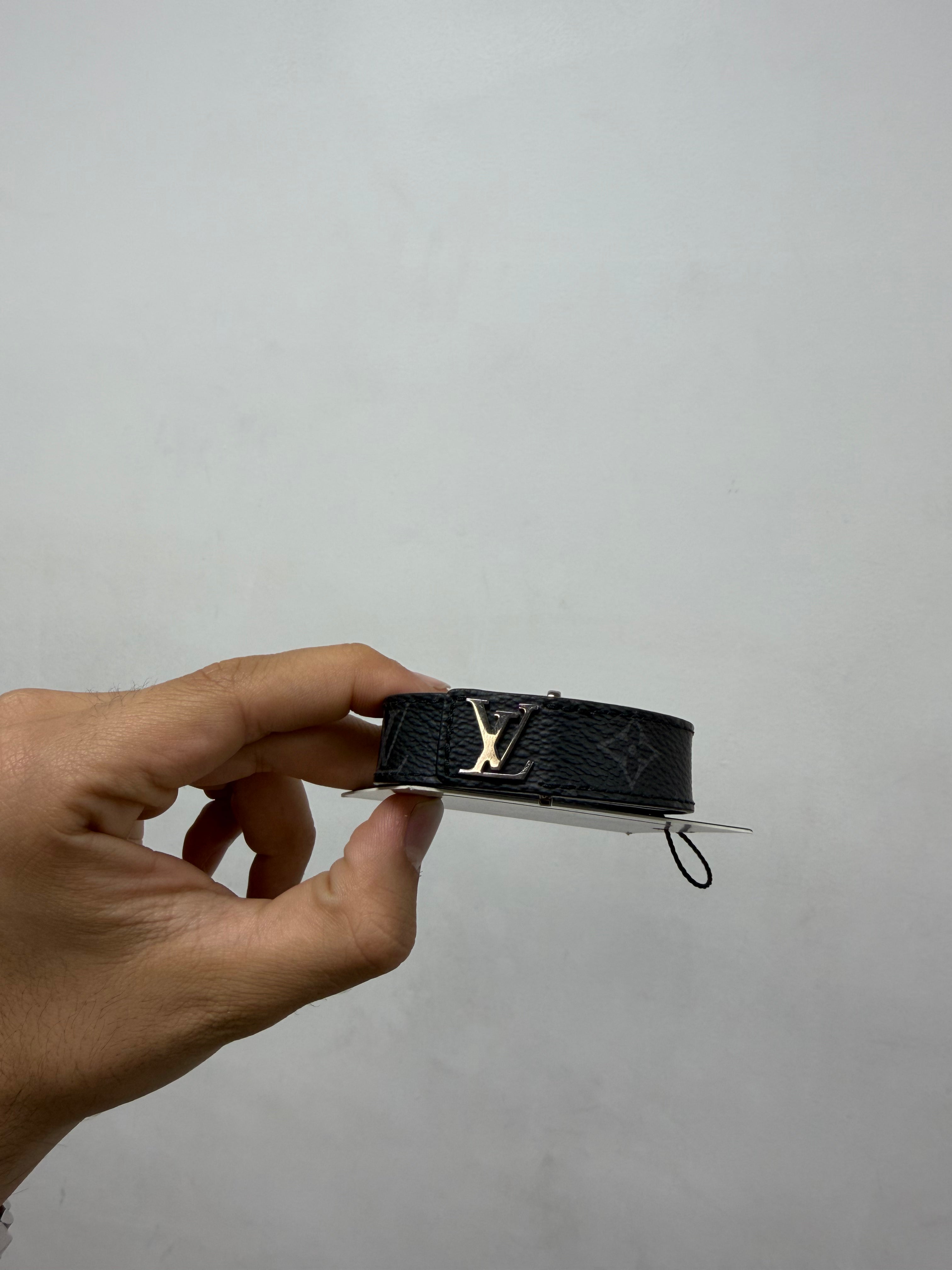 Louis Vuitton Black Monogram Bracelet