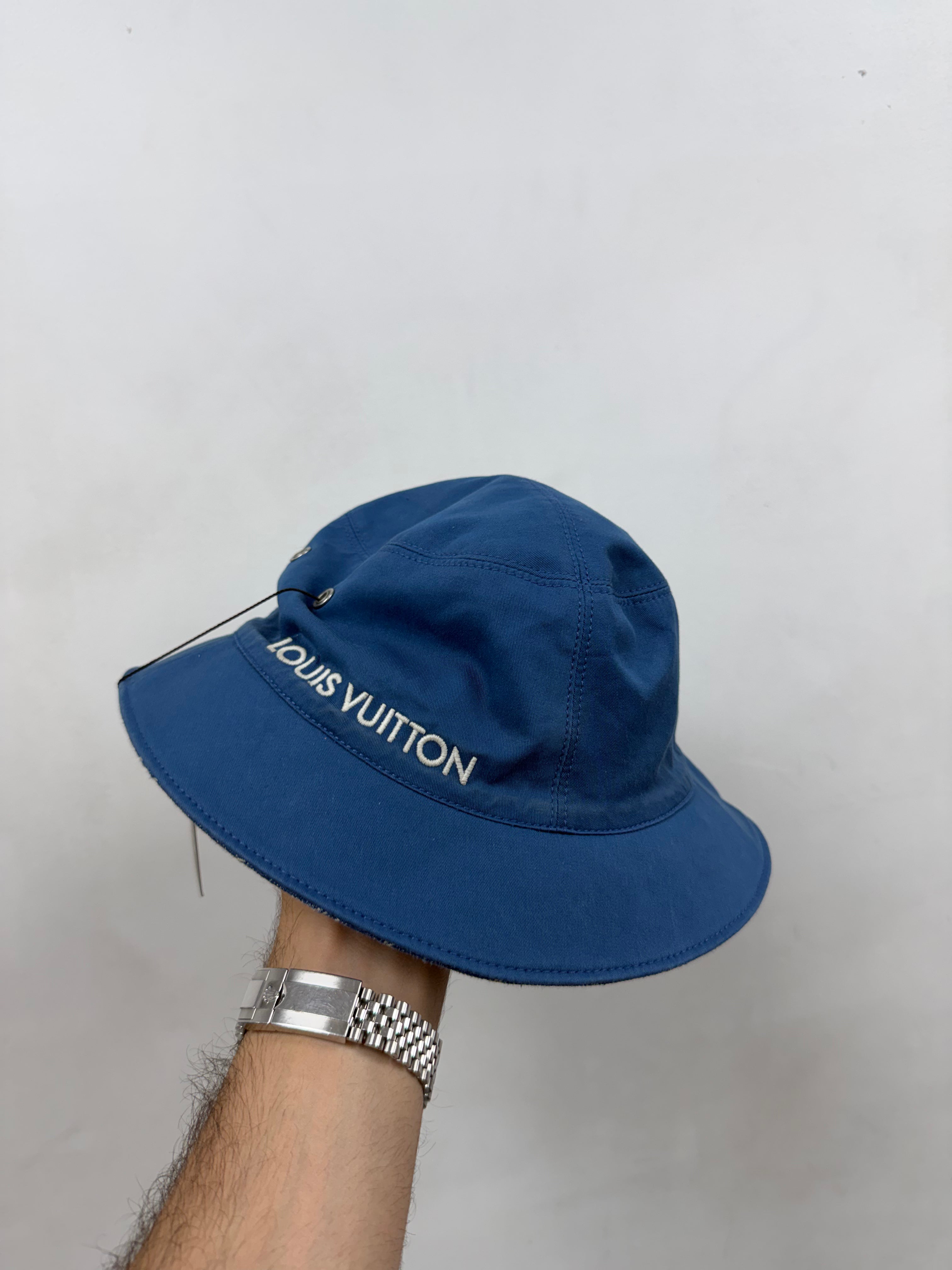 Louis Vuitton Denim Monogram Bucket Hat
