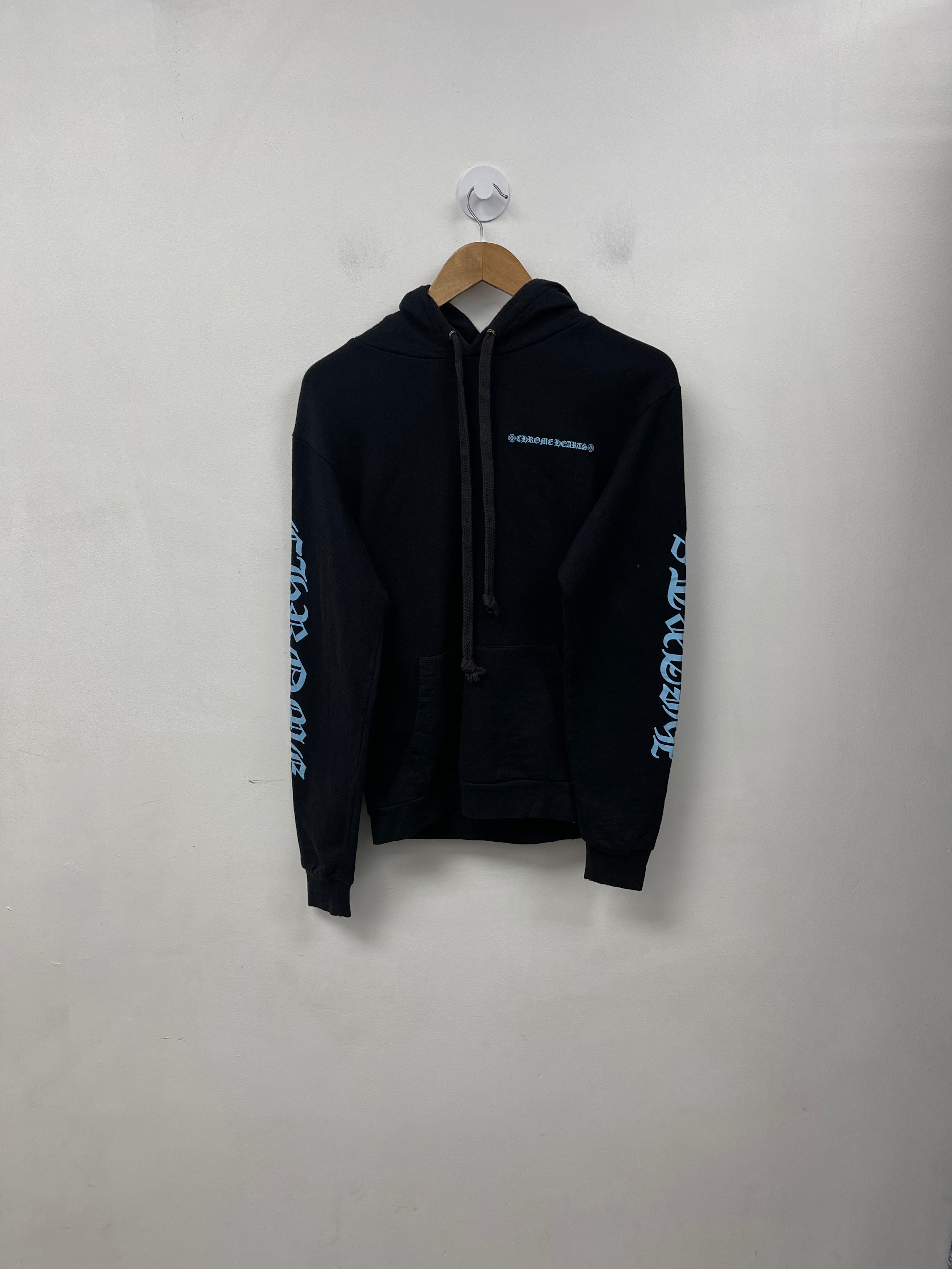 Chrome Hearts Baby Blue Logo Hoodie