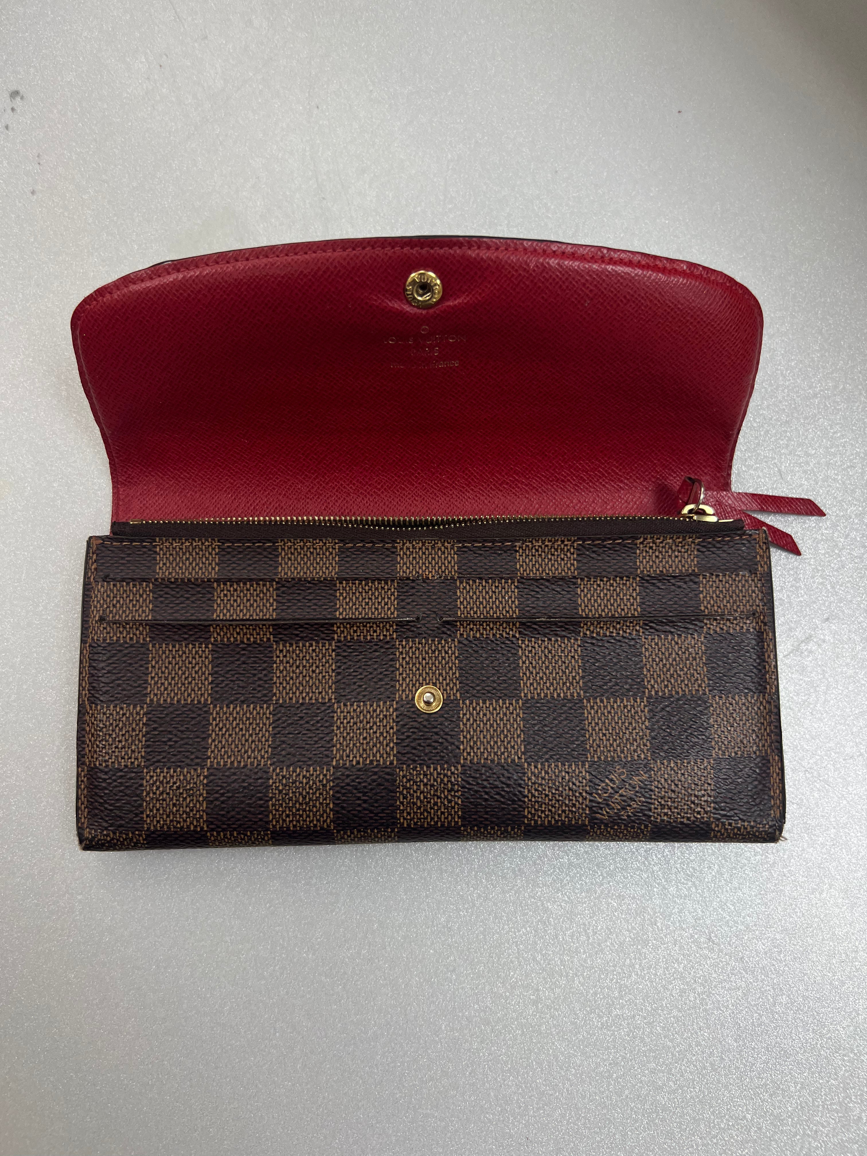 Louis Vuitton Brown Damier Long Wallet