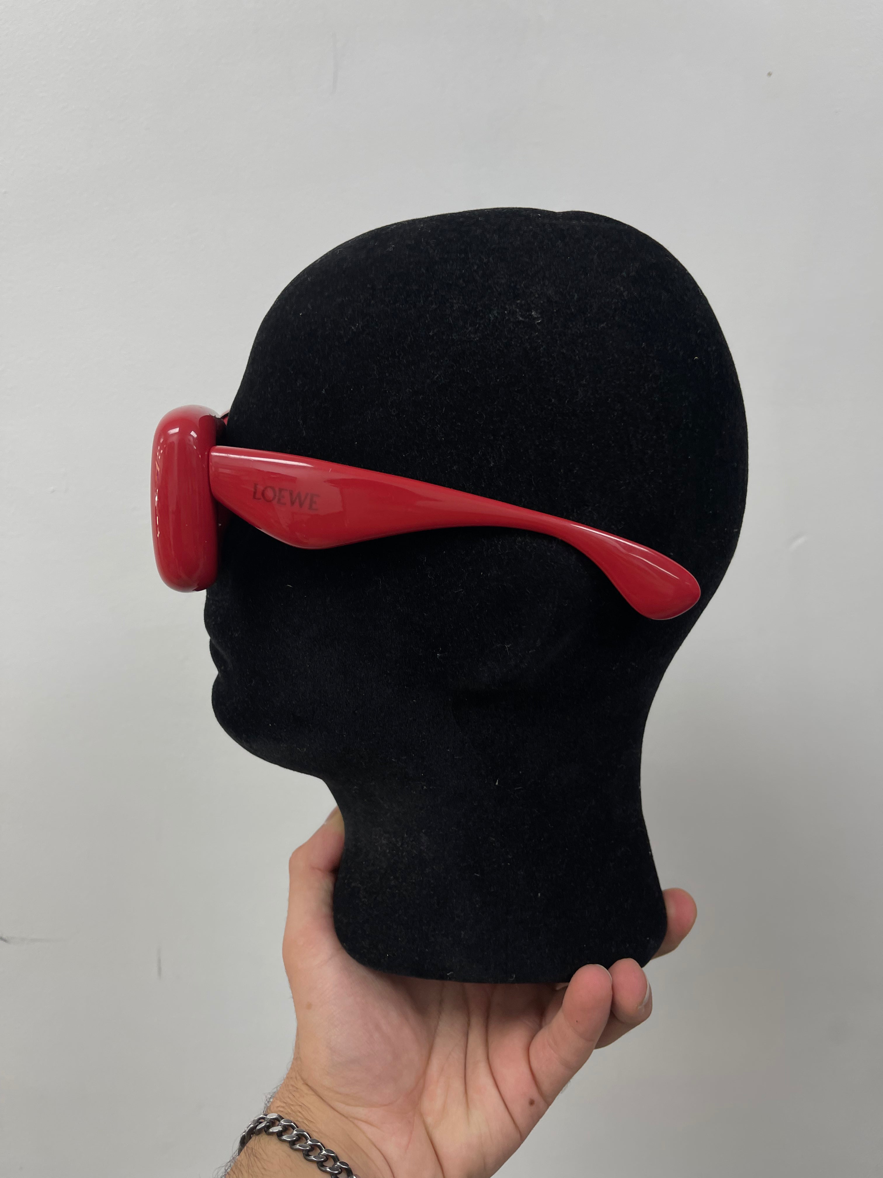 Loewe Inflated Red Sunglasses