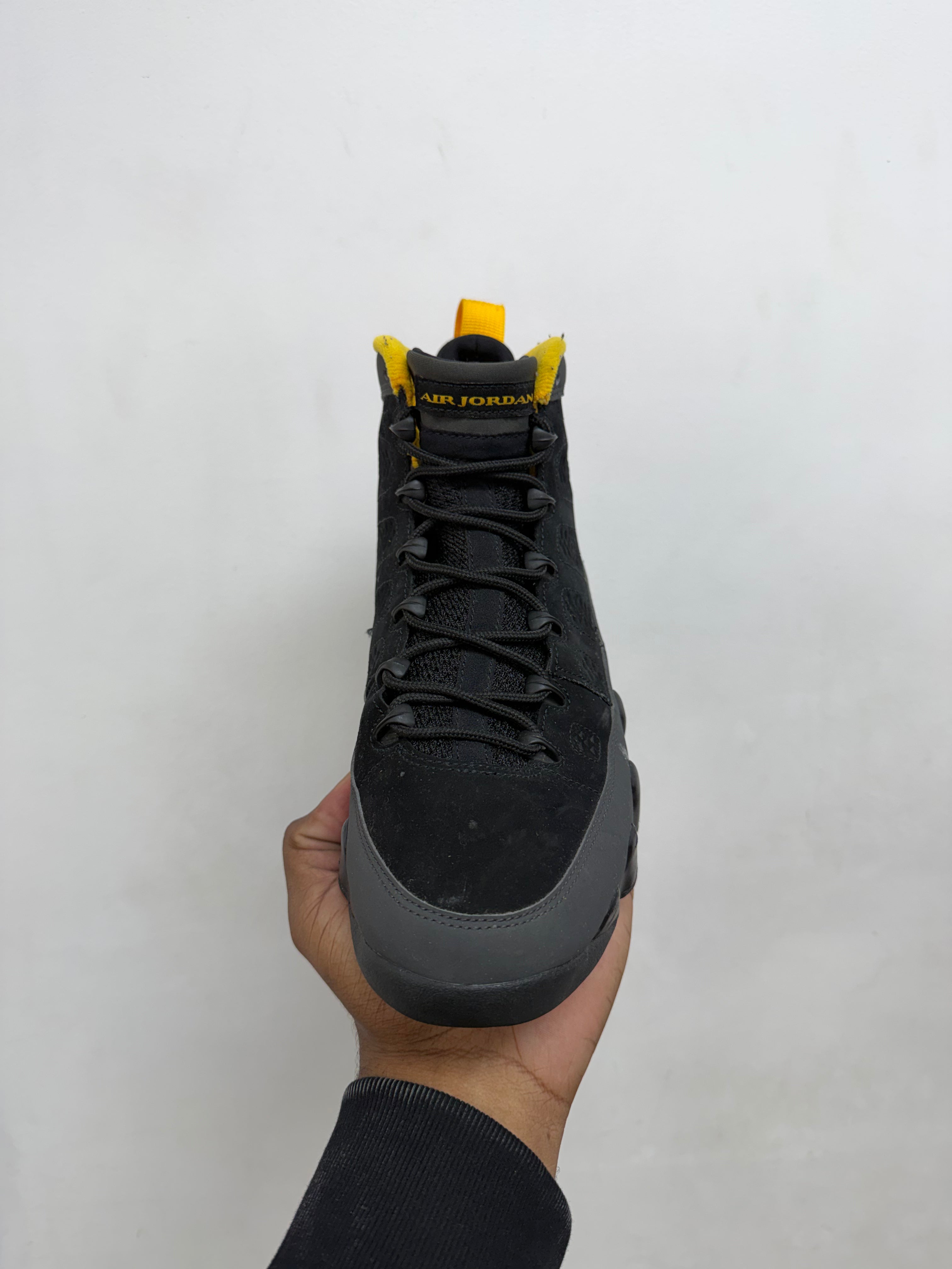 Jordan 9 University Gold Sneakers