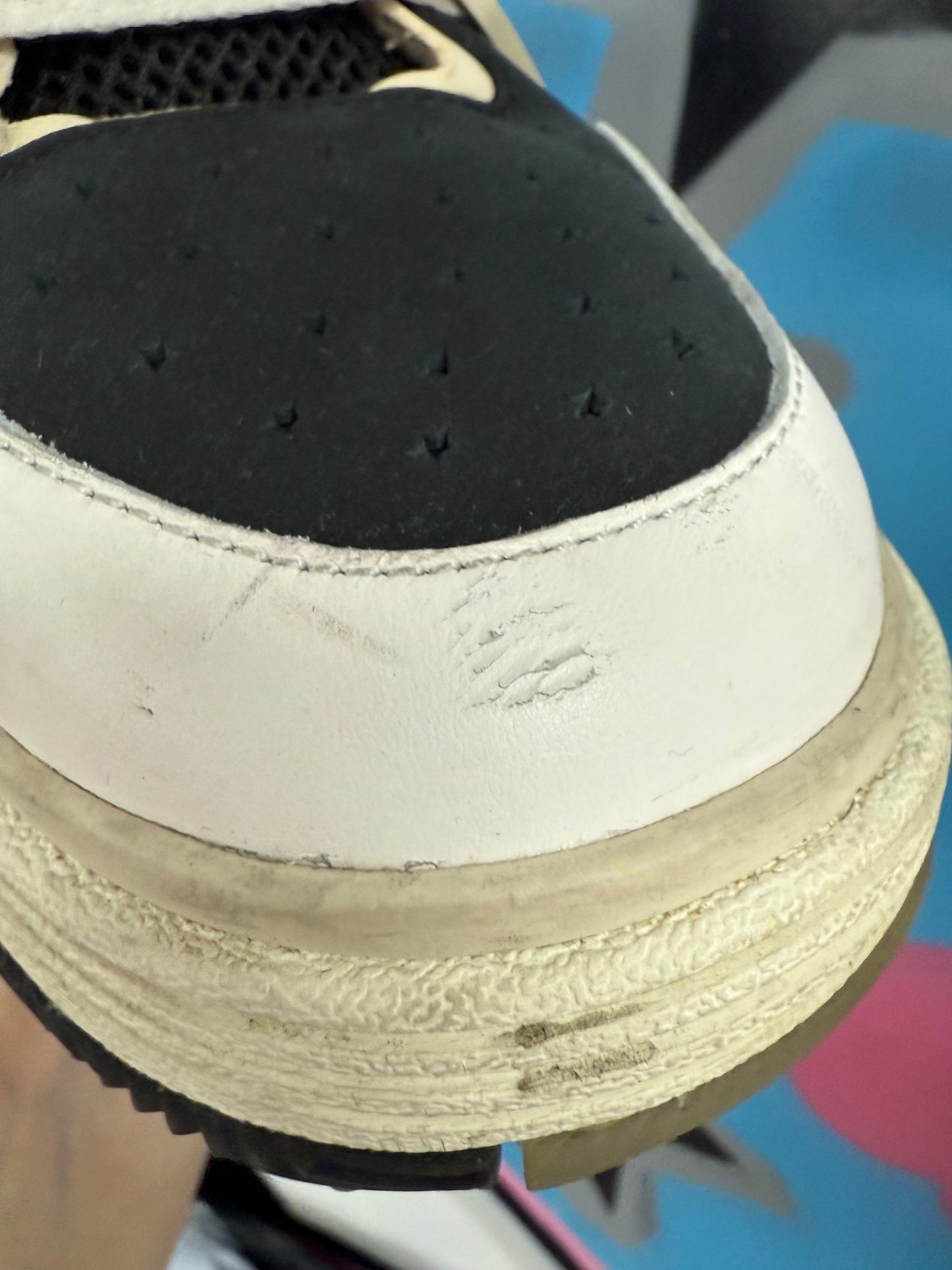 Amiri MA-1 White Black Used With Box
