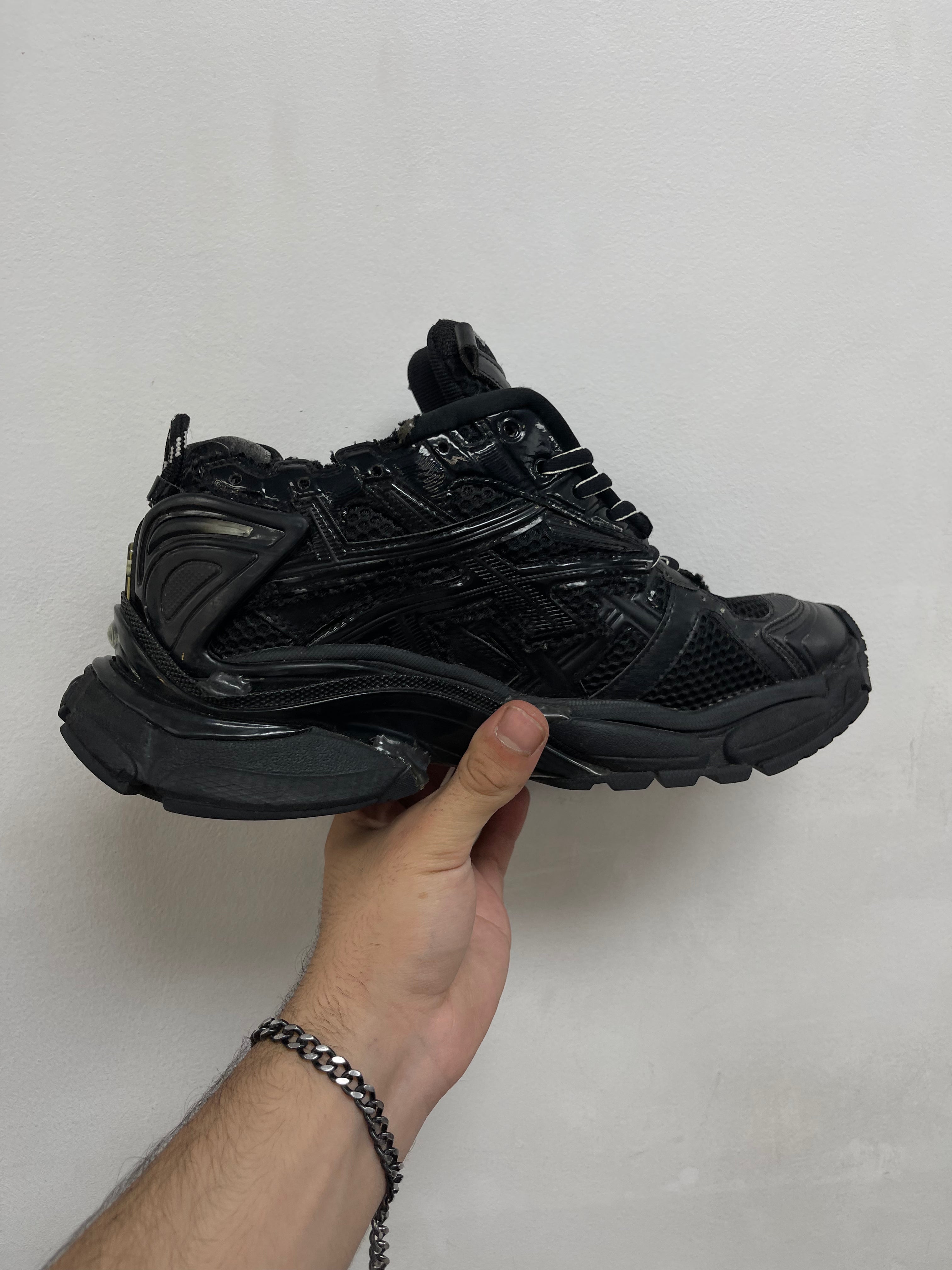 Balenciaga Black Runner Sneakers