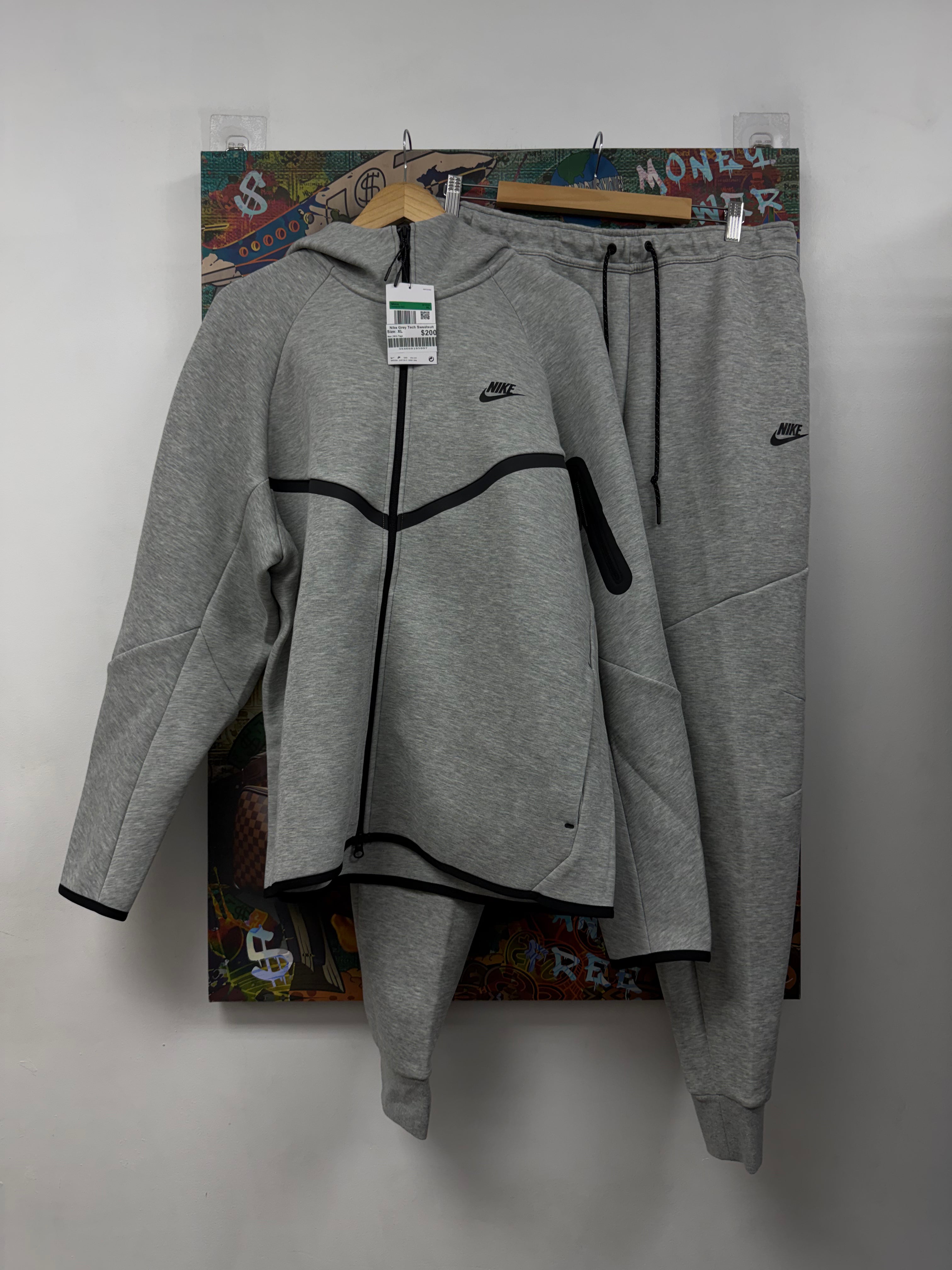 Nike Grey Tech Sweatsuit