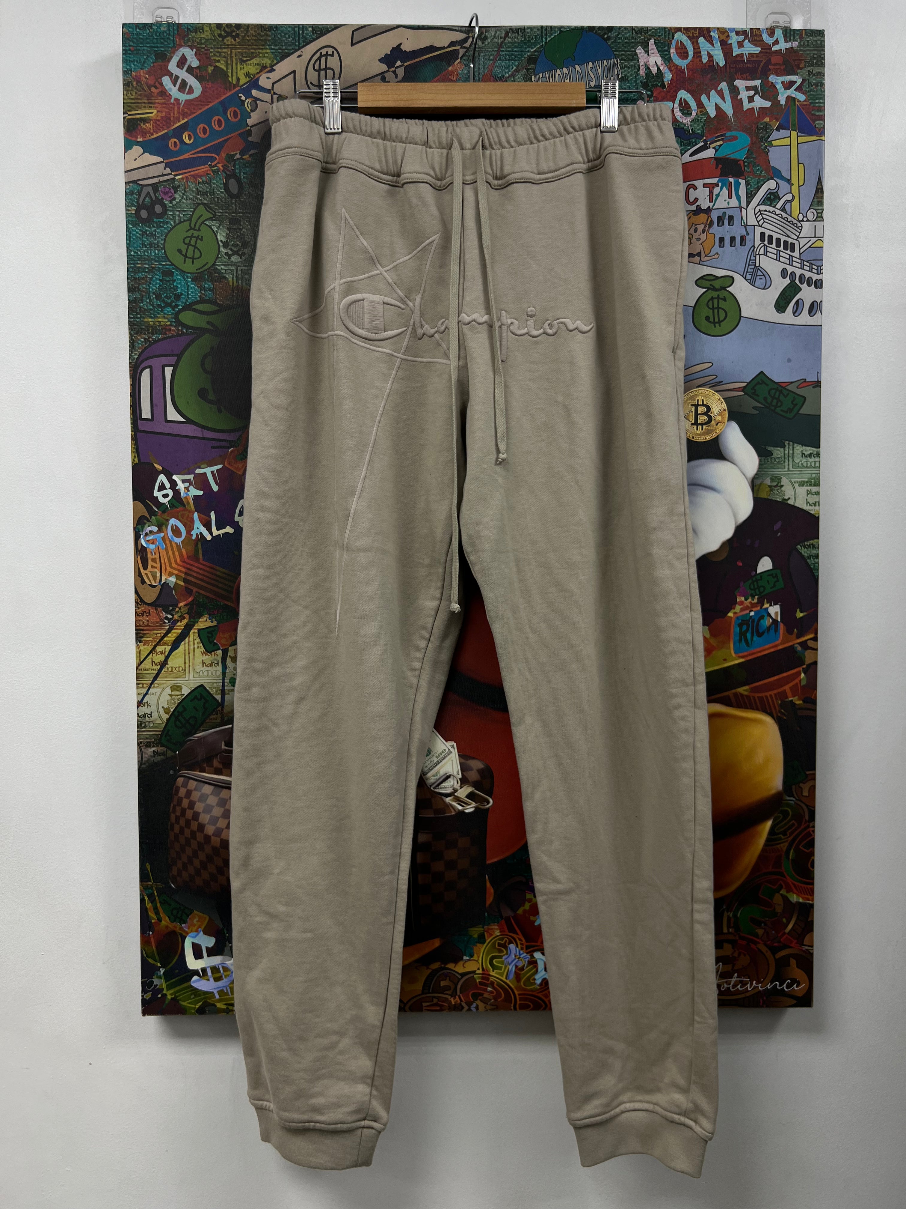 Rick Owens Champion Pentagram Sweats