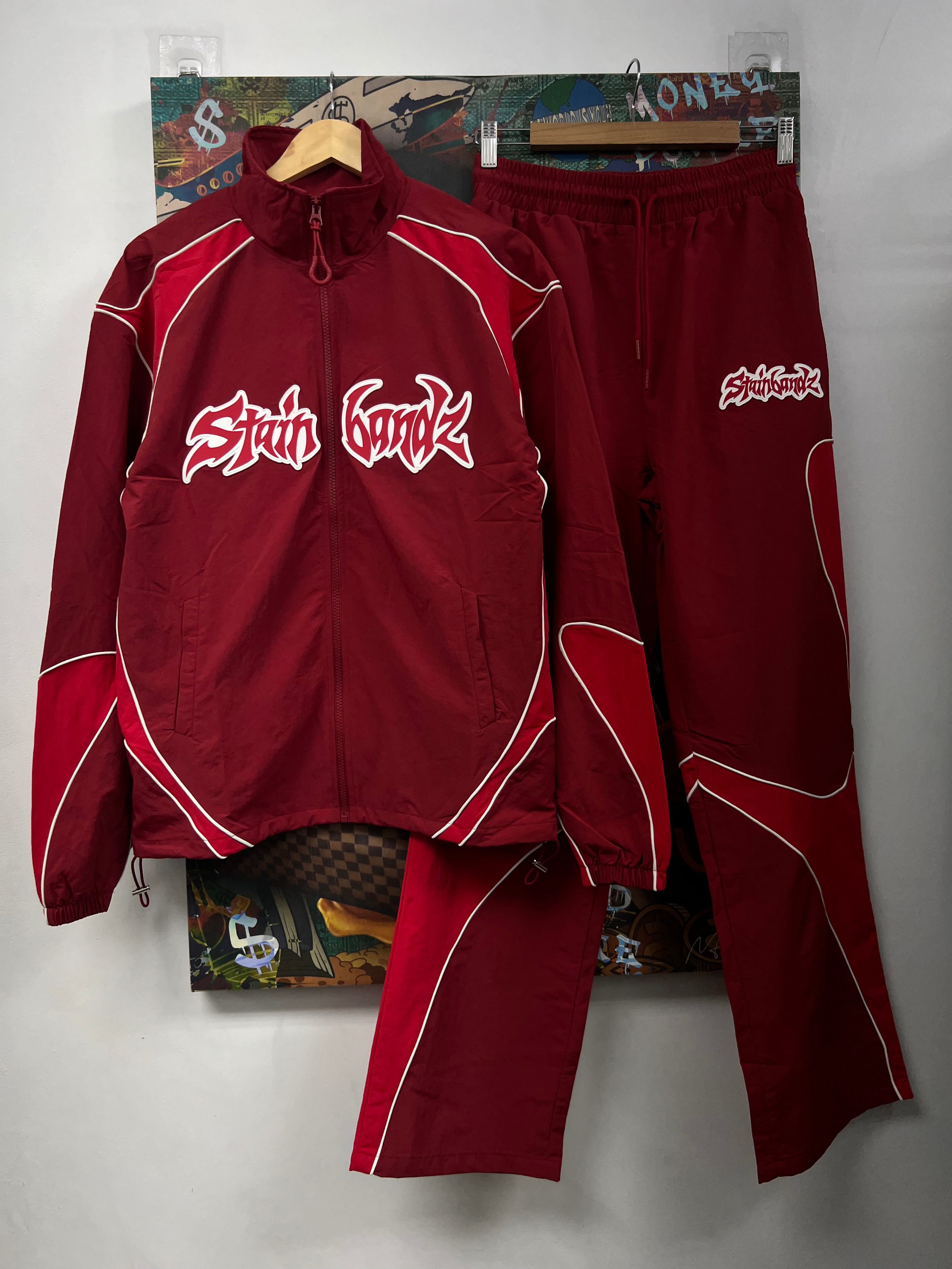 SB Studios Red Track Suit