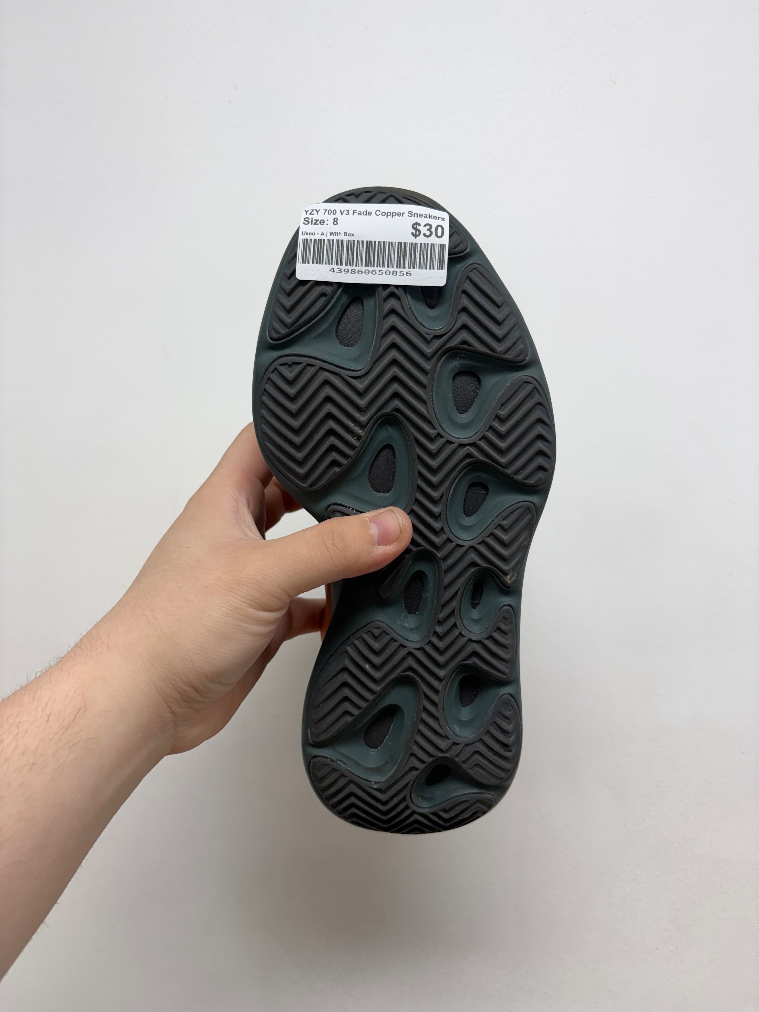 YZY 700 V3 Fade Copper Sneakers