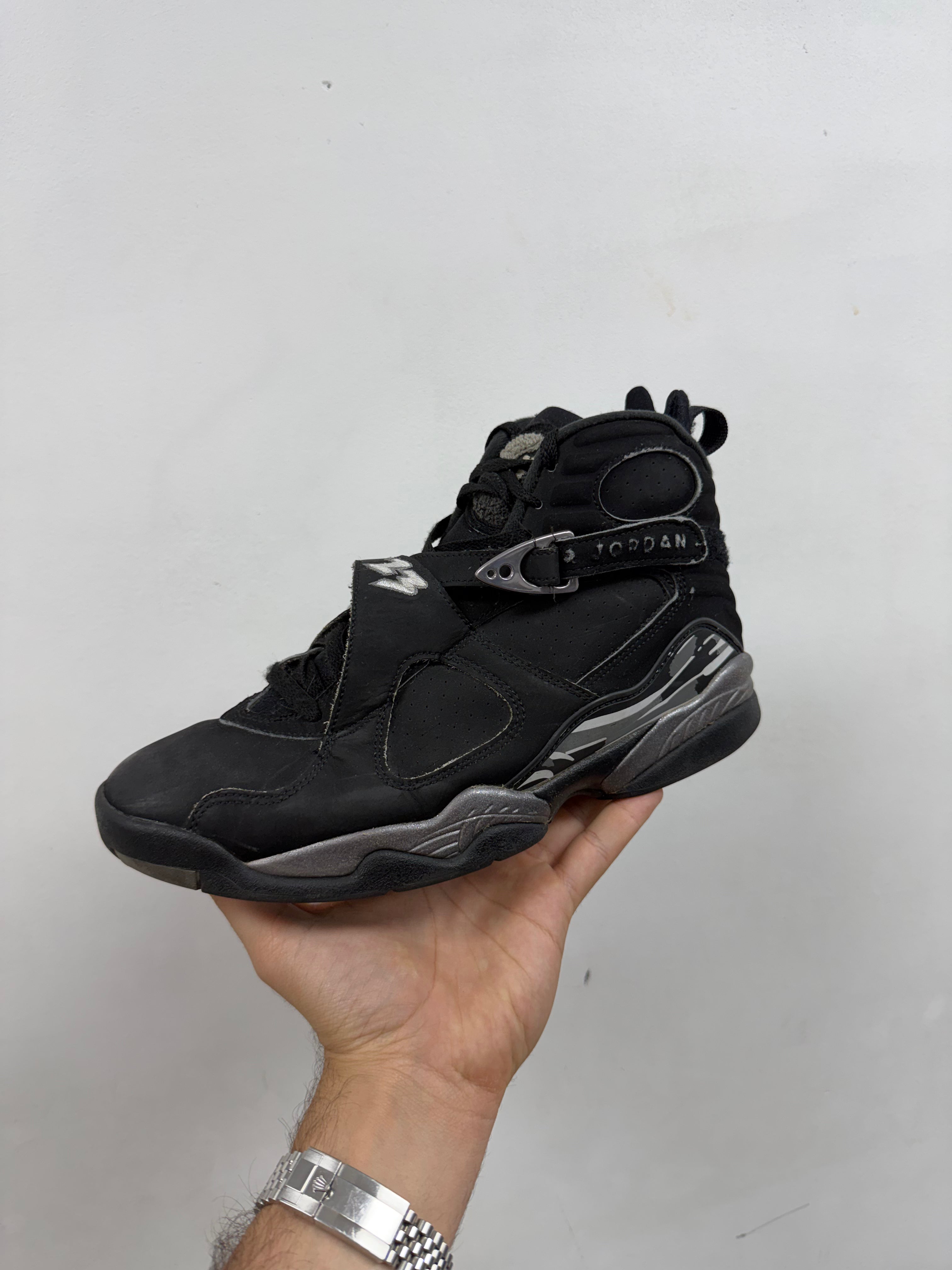 Jordan 8 Chrome Sneakers