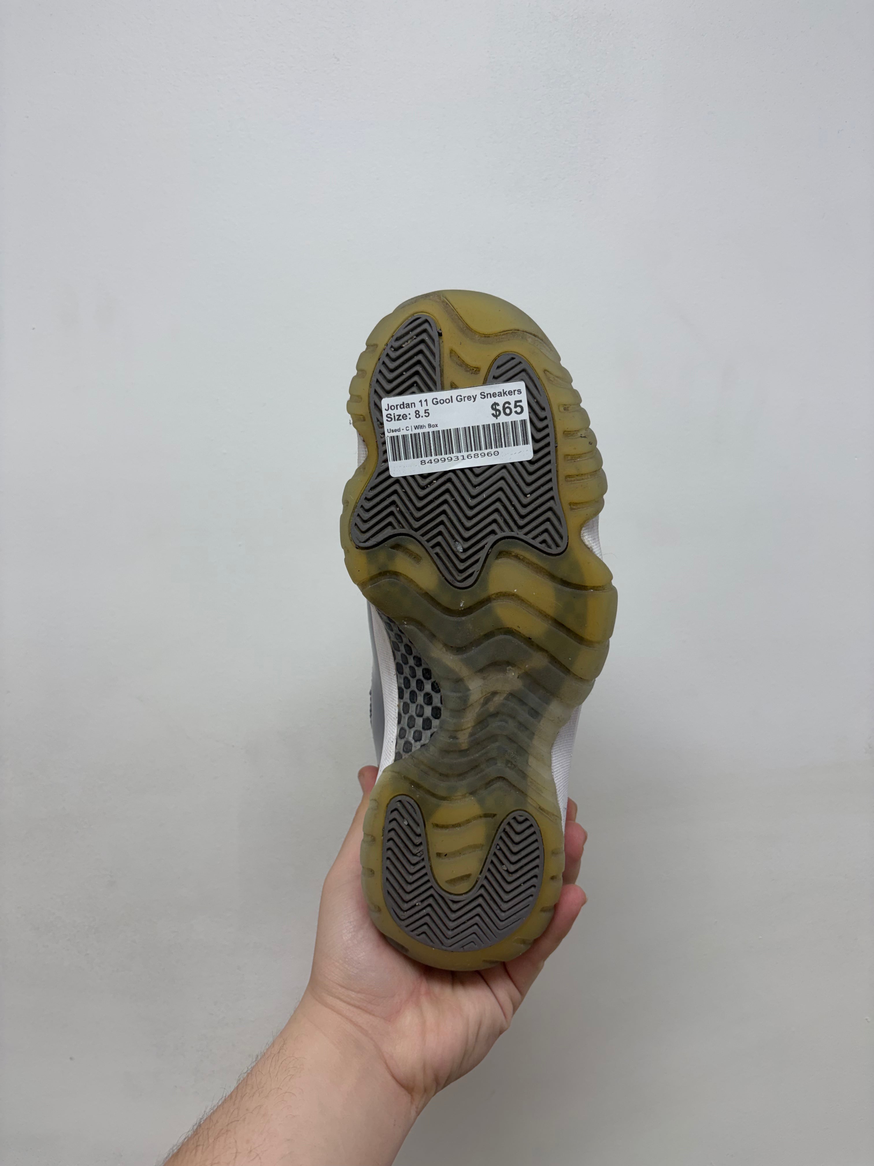 Jordan 11 Gool Grey Sneakers