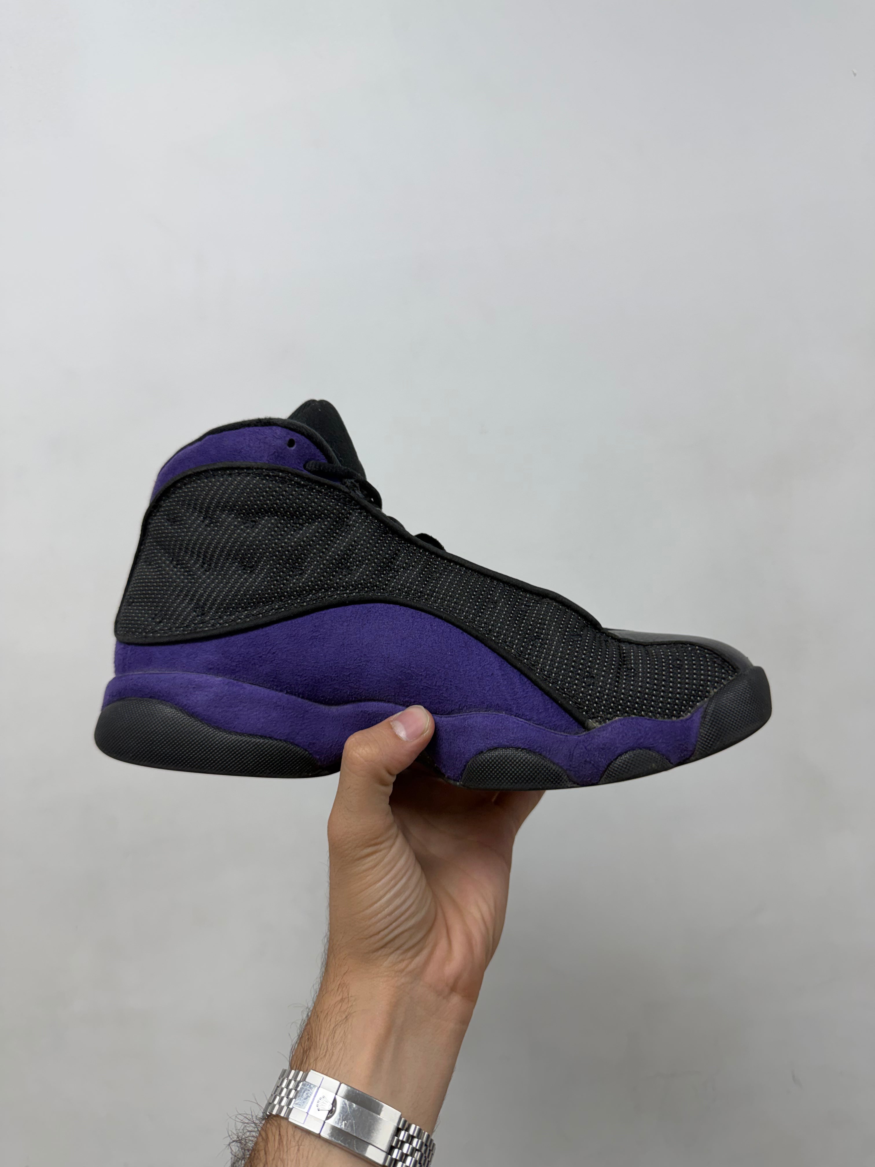 Jordan 13 Court Purple Sneakers