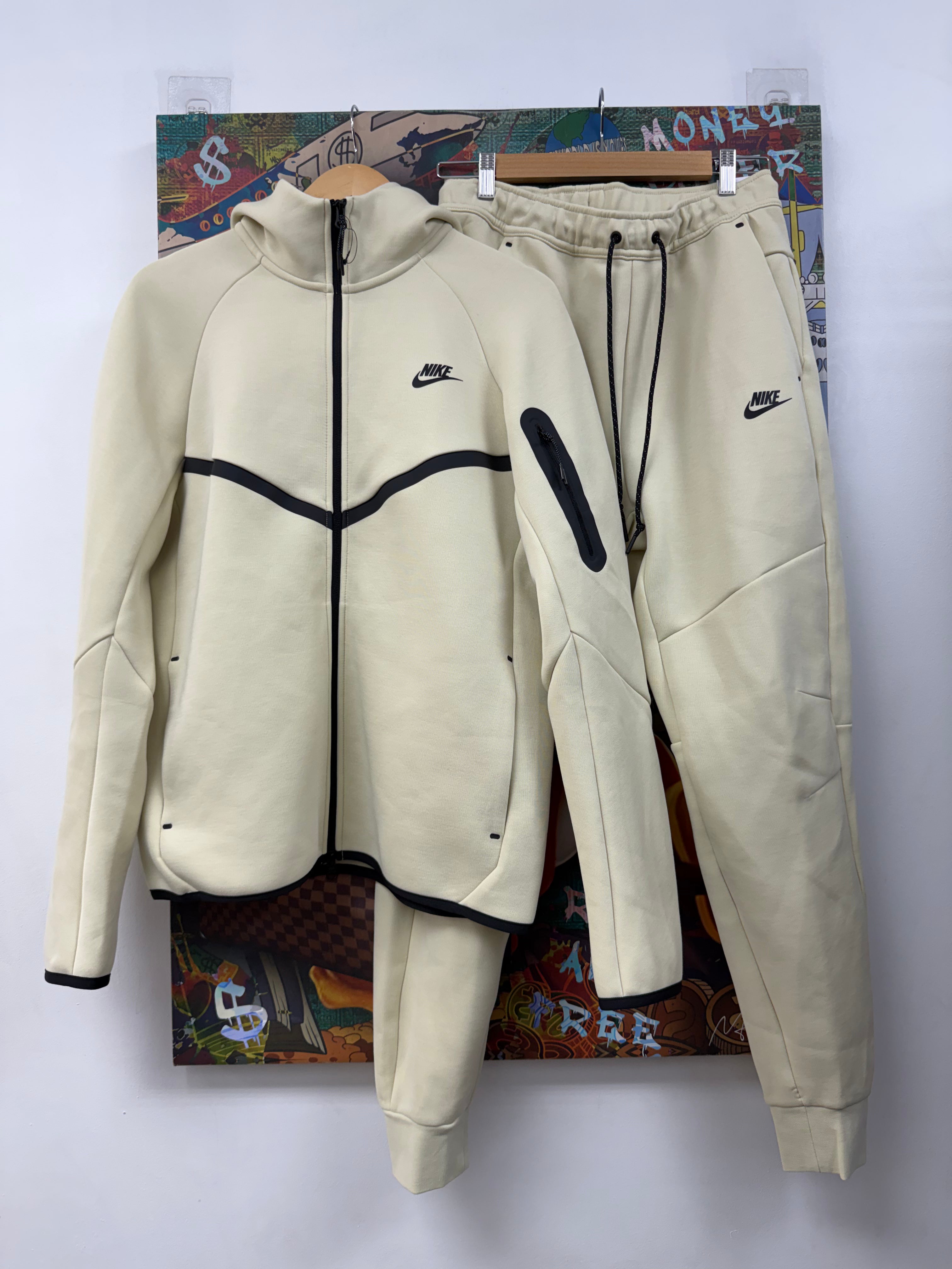 Nike Tan Tech Sweatsuit