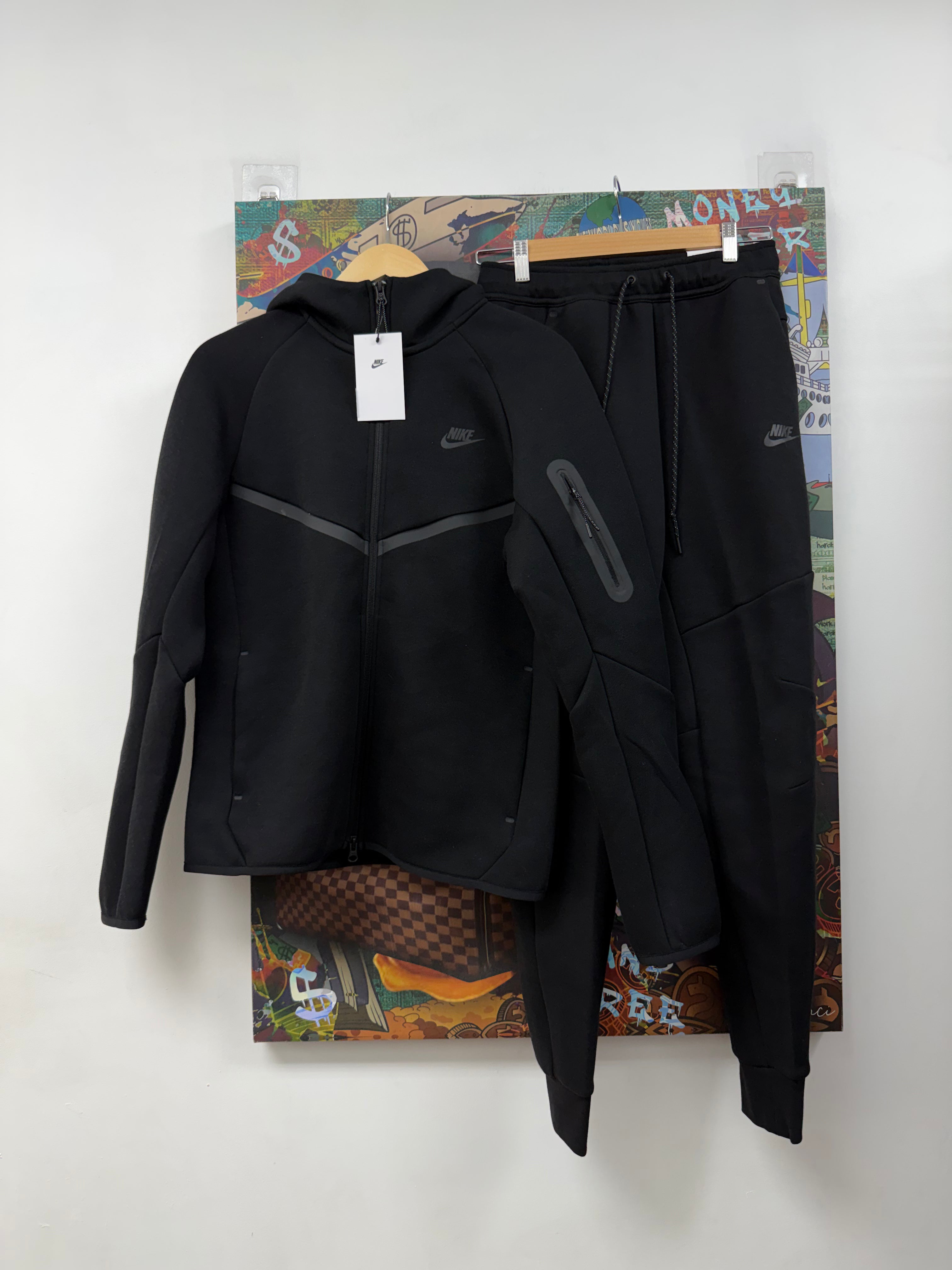 Nike Black Tech Sweatsuit